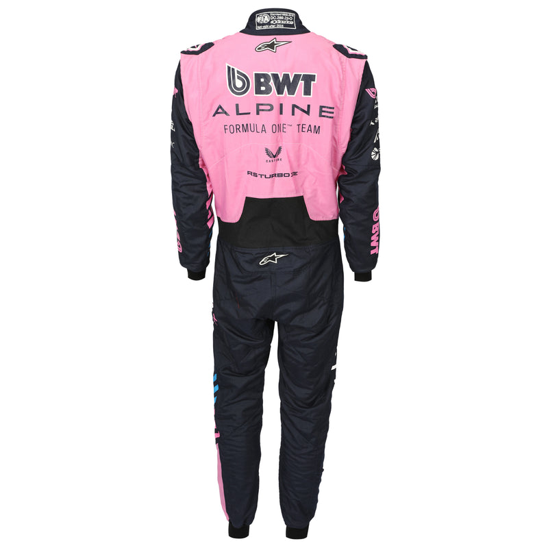 Alpine Formula 1 Team Pierre Gasly signed 2026 testing worn race suit Nomex collector display