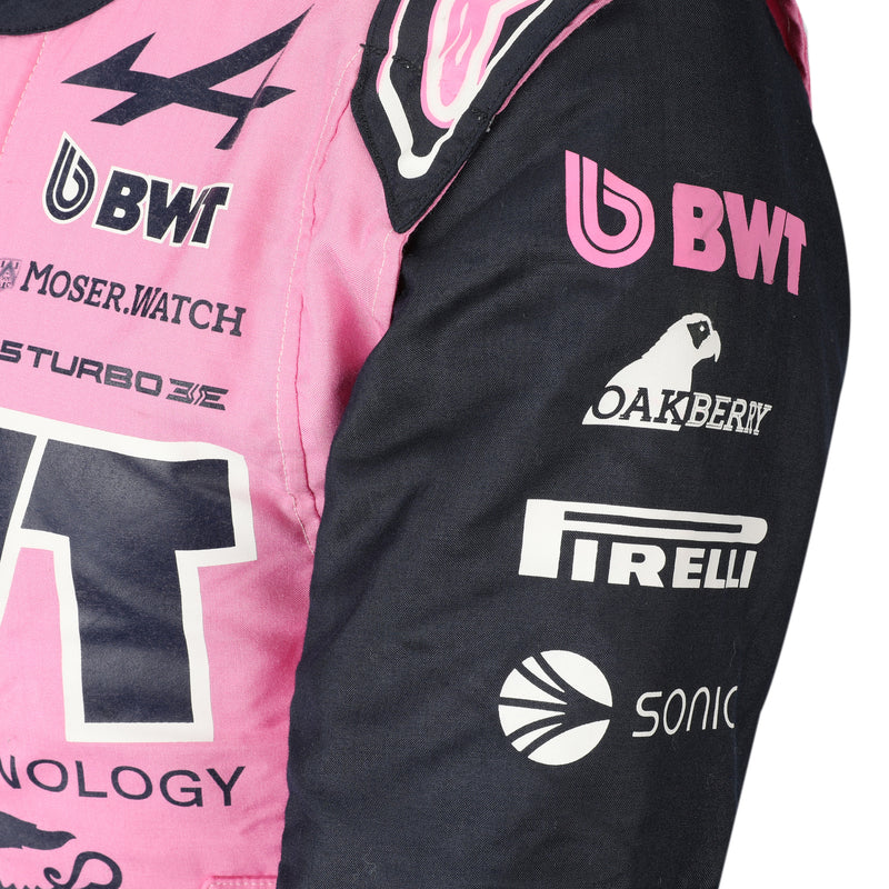 Formula 1 Pierre Gasly signed 2026 Alpine race suit pre-season testing worn motorsport memorabilia