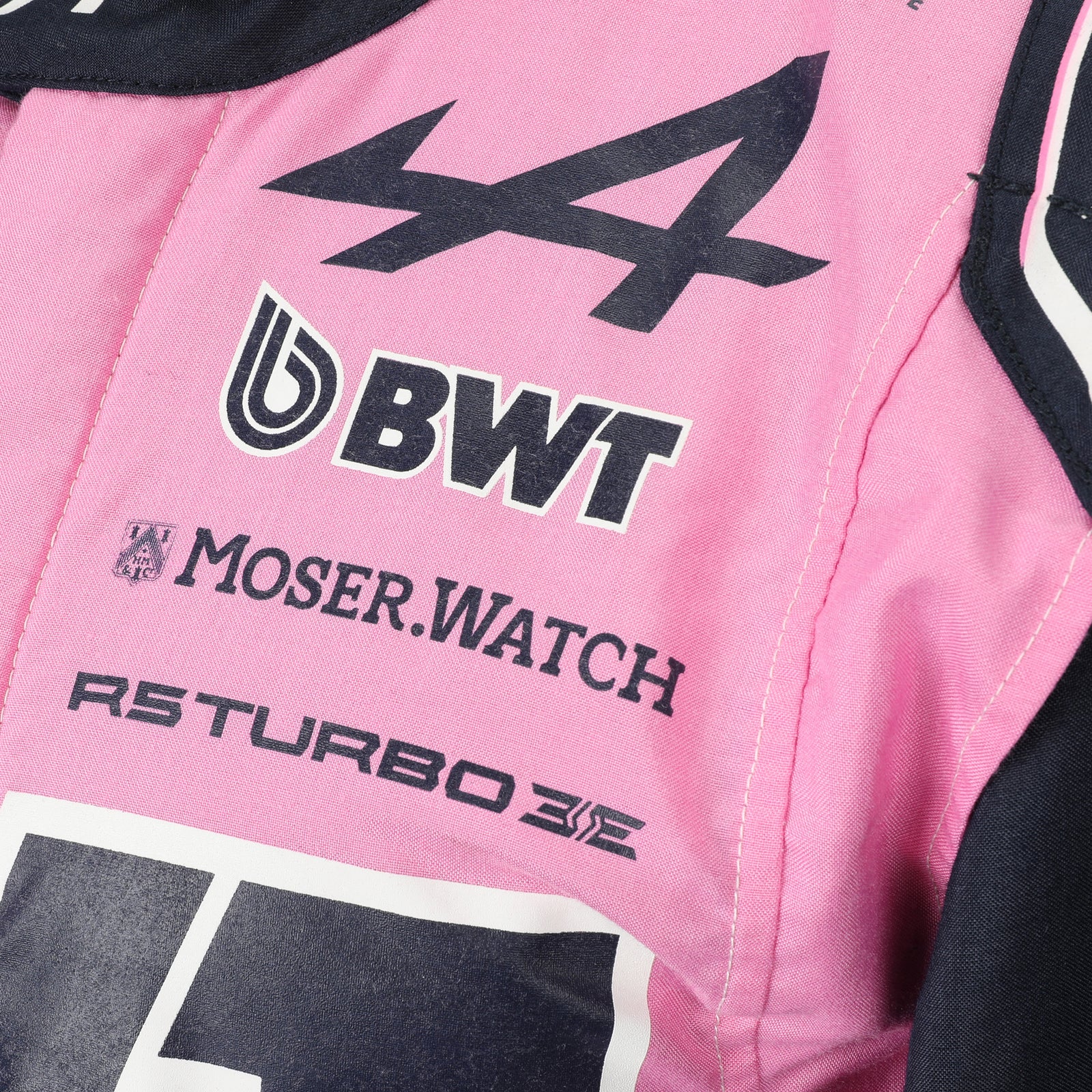 BWT Alpine F1 Team Pierre Gasly signed 2026 testing worn race suit Nomex collector item