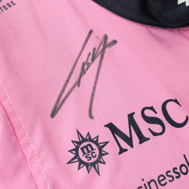 Alpine F1 Team signed Pierre Gasly 2026 pre-season testing worn race suit authentic memorabilia