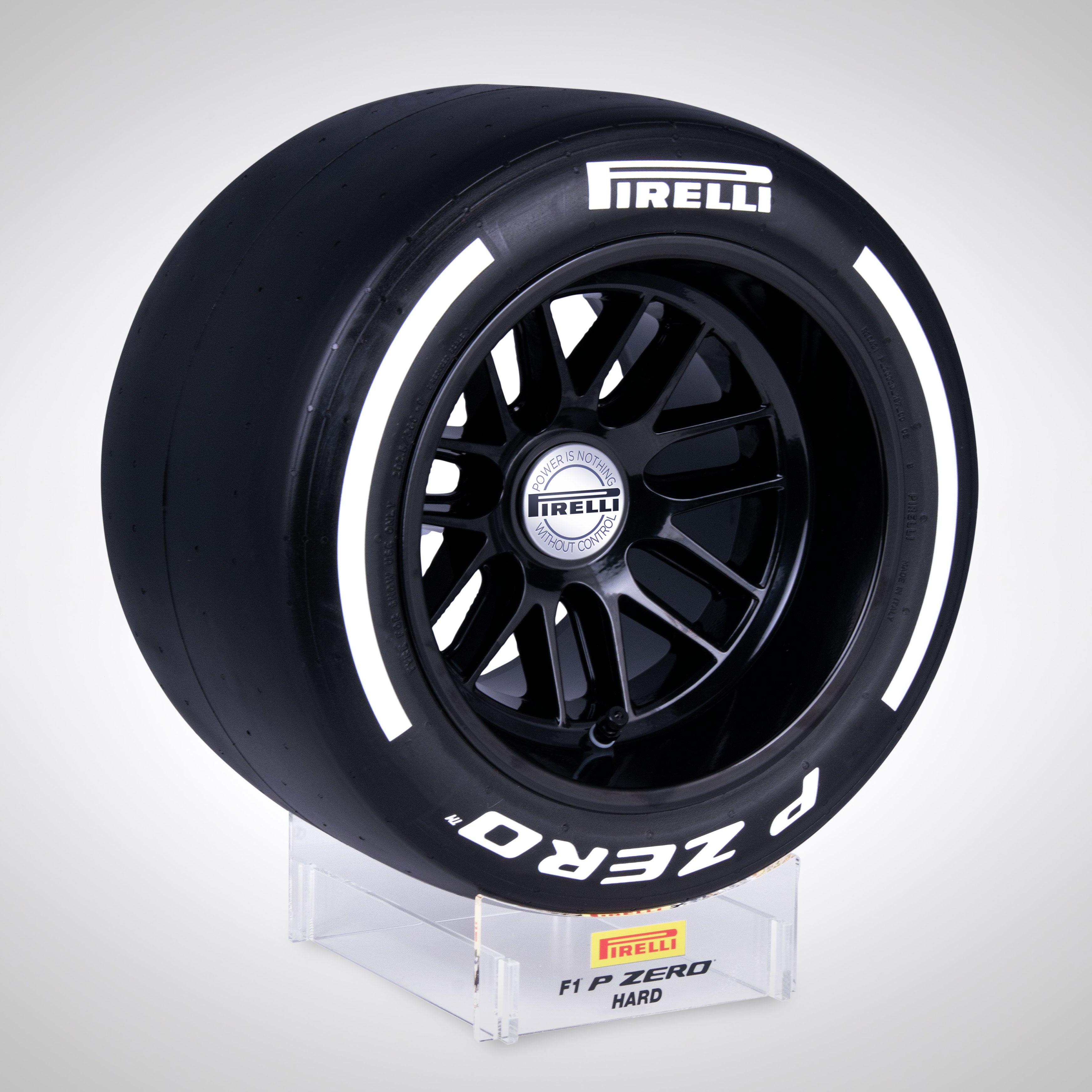 Pirelli Wind Tunnel Tyre 2023 - White Hard Compound