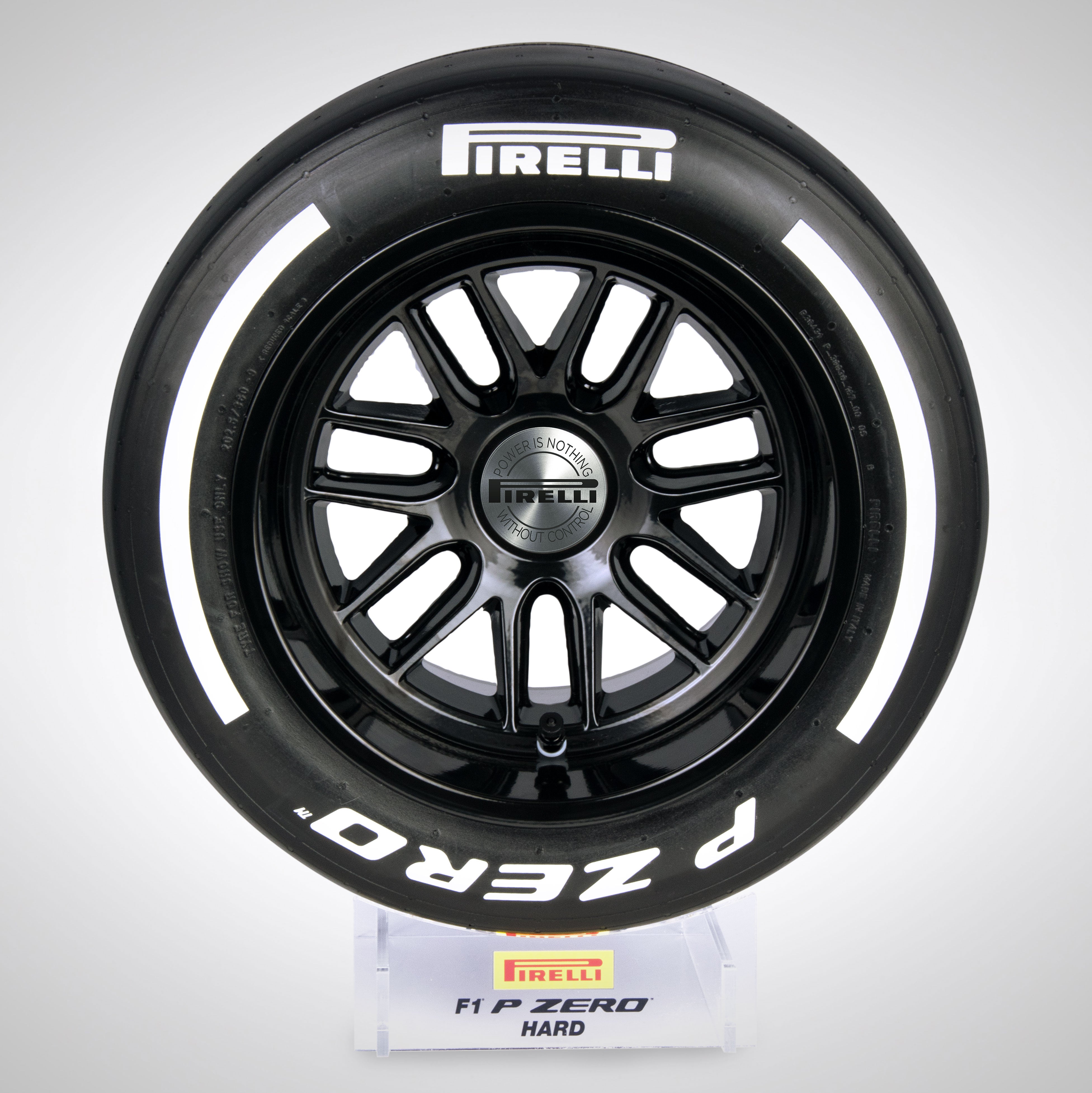 Pirelli Wind Tunnel Tyre 2023 - White Hard Compound
