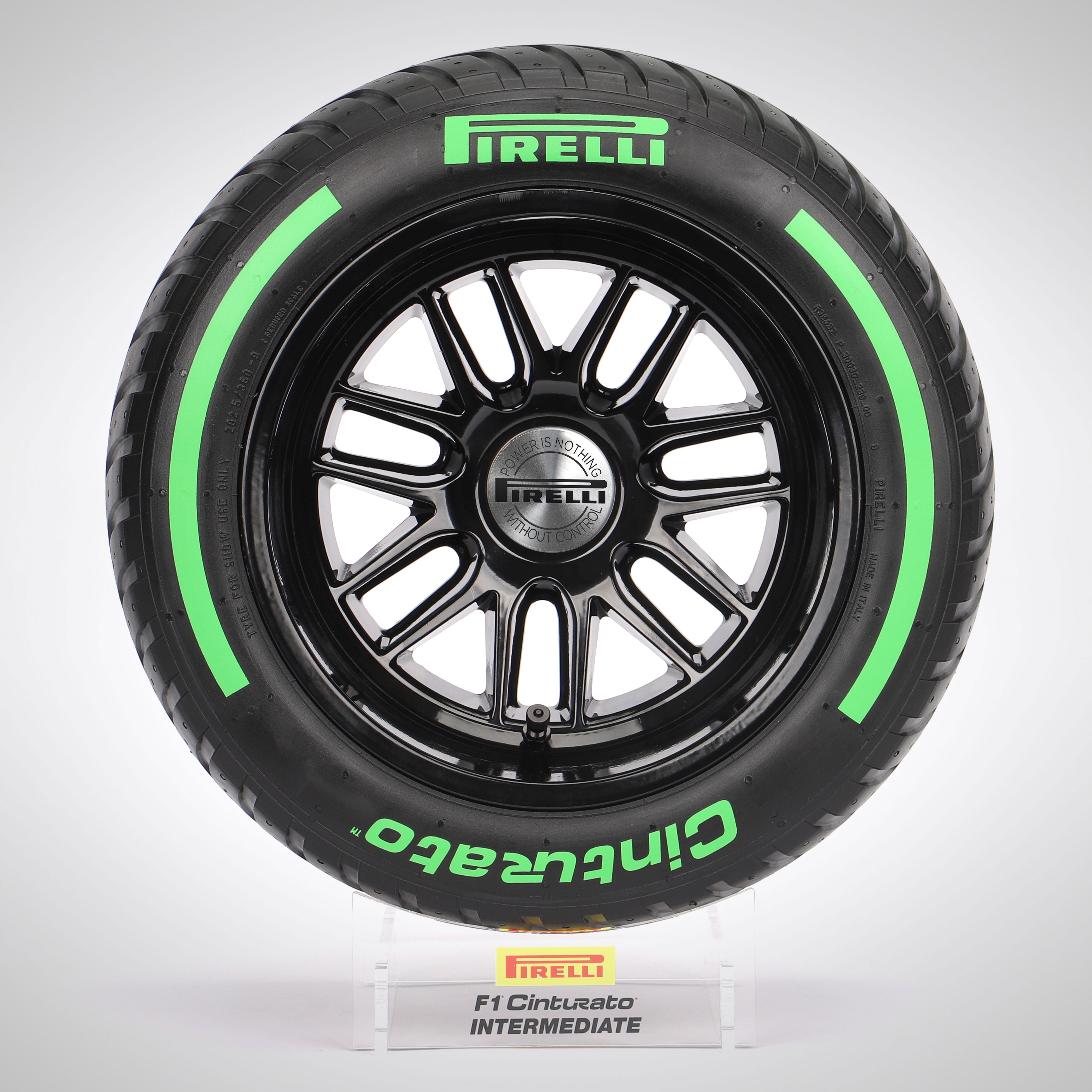 Pirelli Wind Tunnel Tyre - Green Intermediate Compound