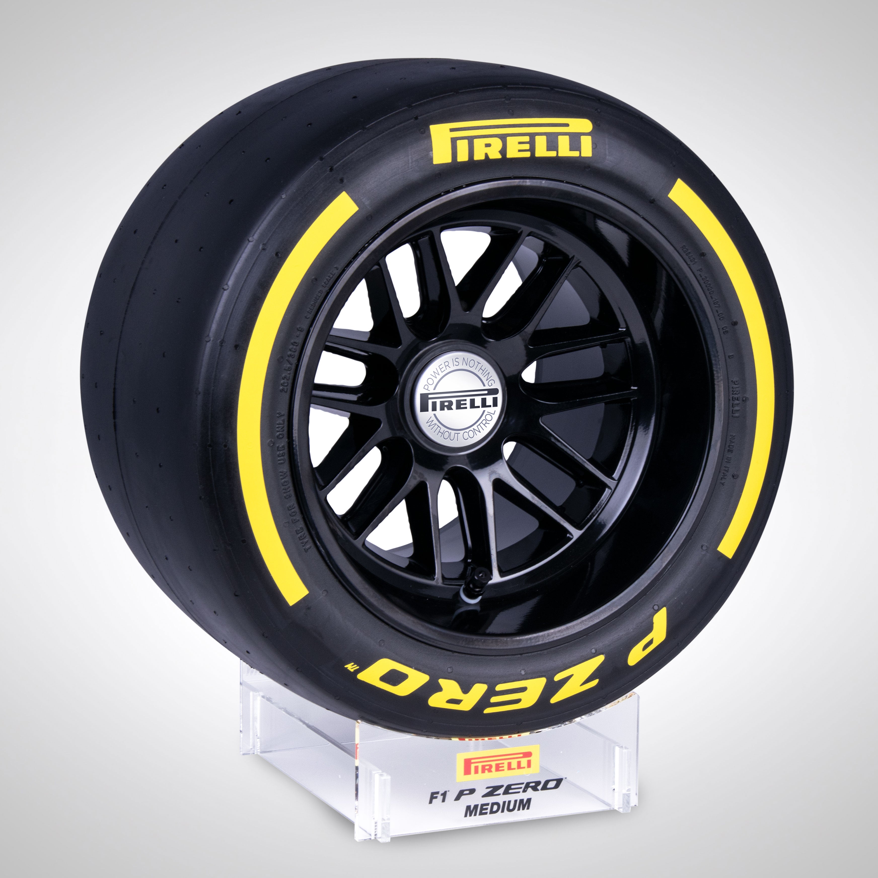 Pirelli Wind Tunnel Tyre 2023 - Yellow Medium Compound