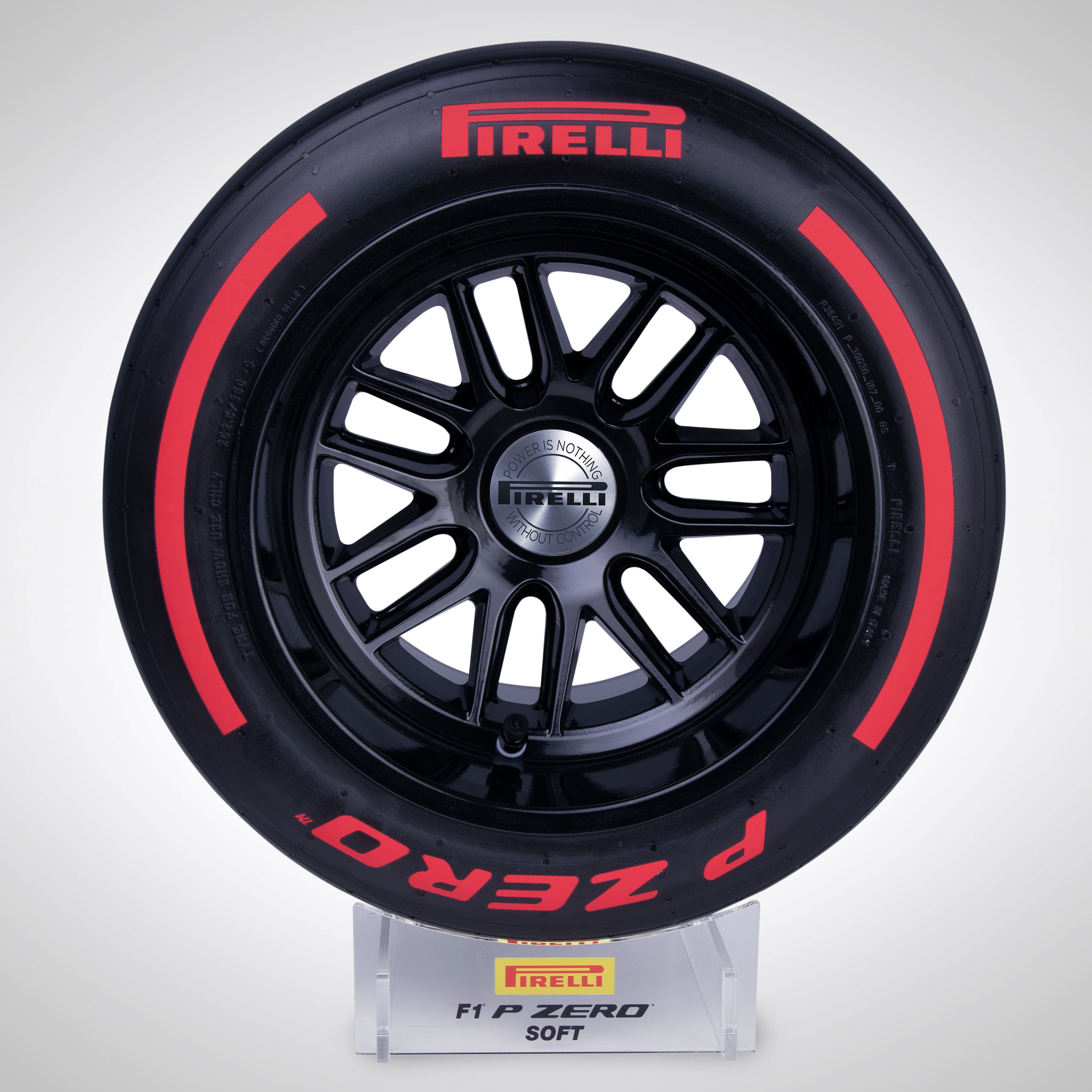 Pirelli Wind Tunnel Tyre - Red Soft Compound