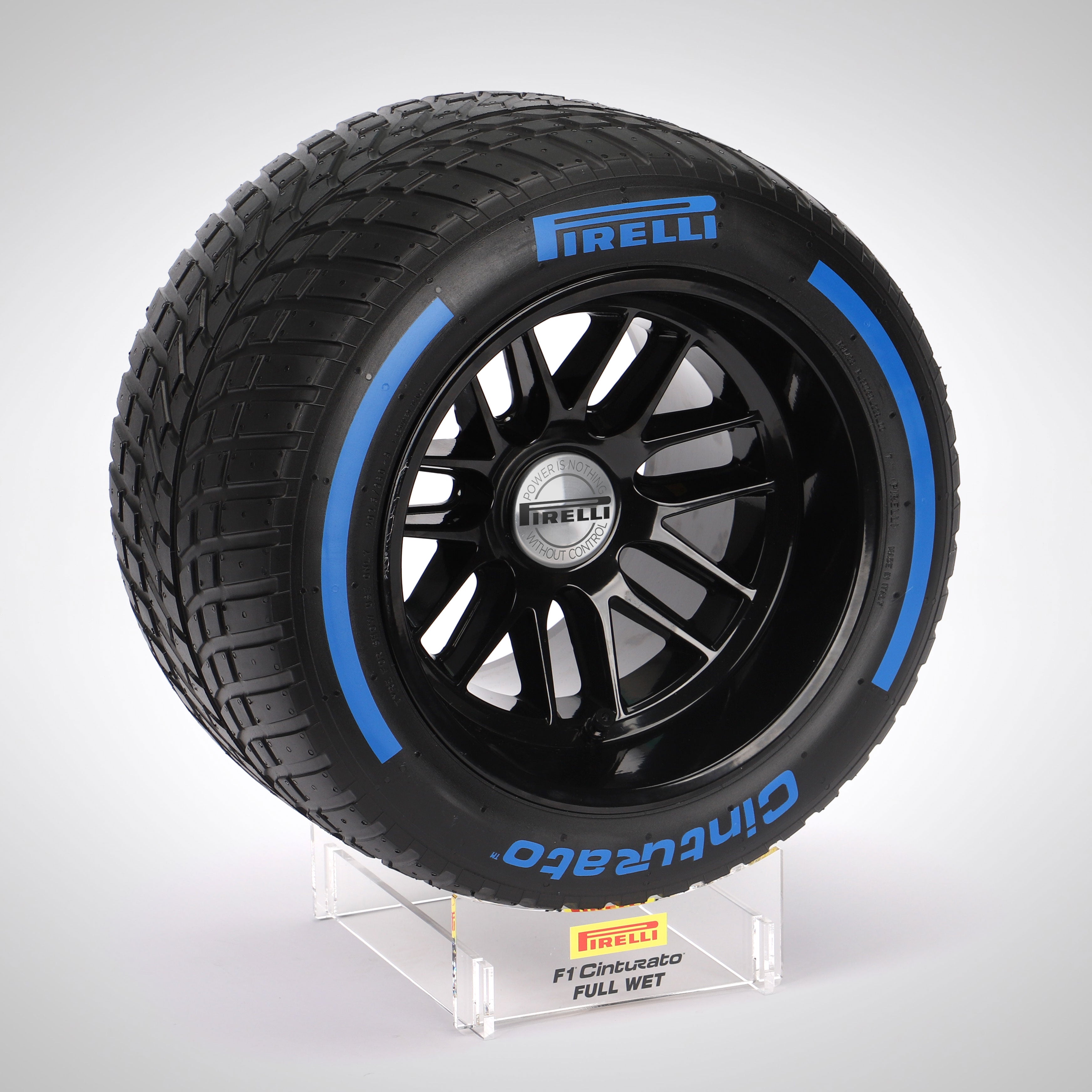 Pirelli Wind Tunnel Tyre - Blue Wet Compound