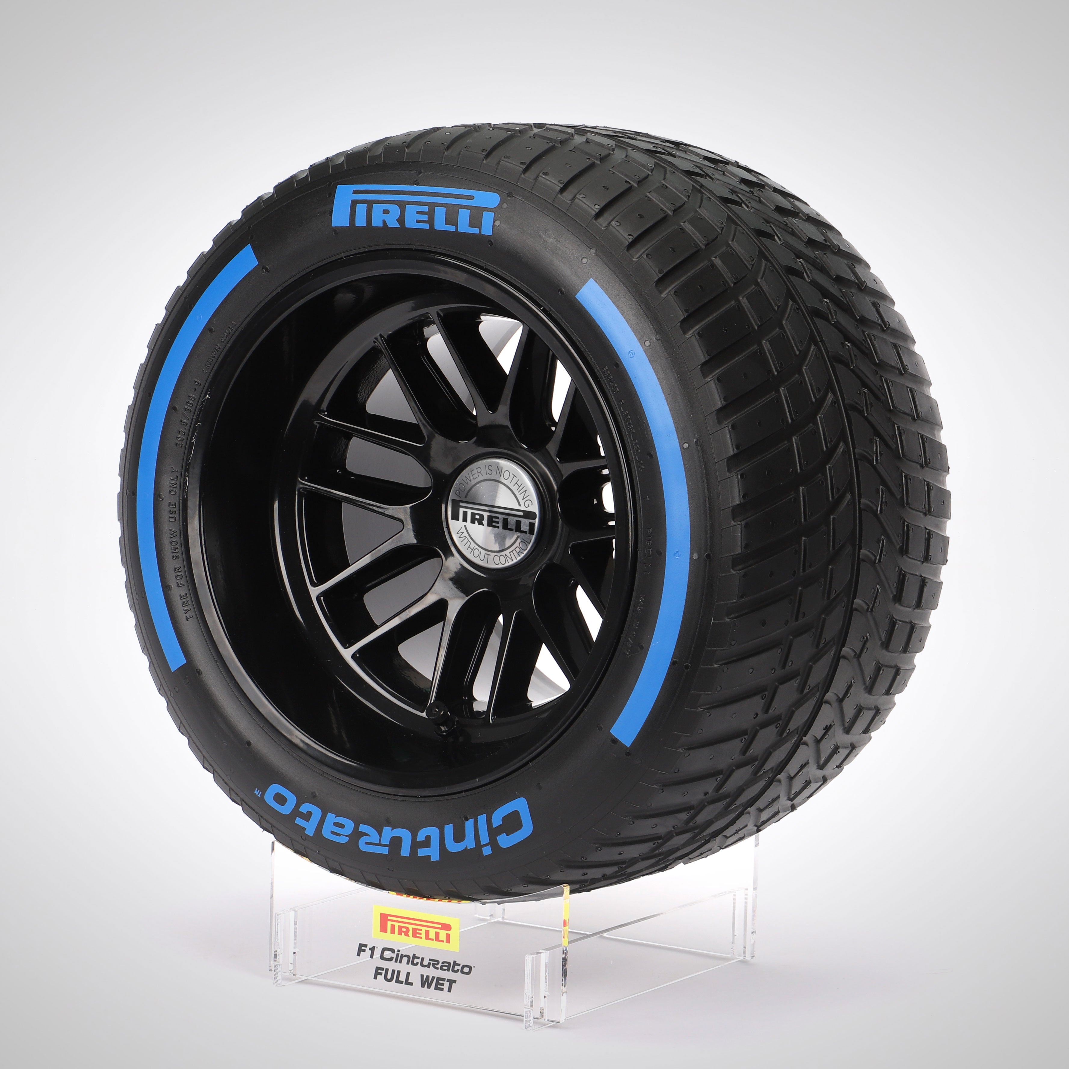 Pirelli Wind Tunnel Tyre - Blue Wet Compound