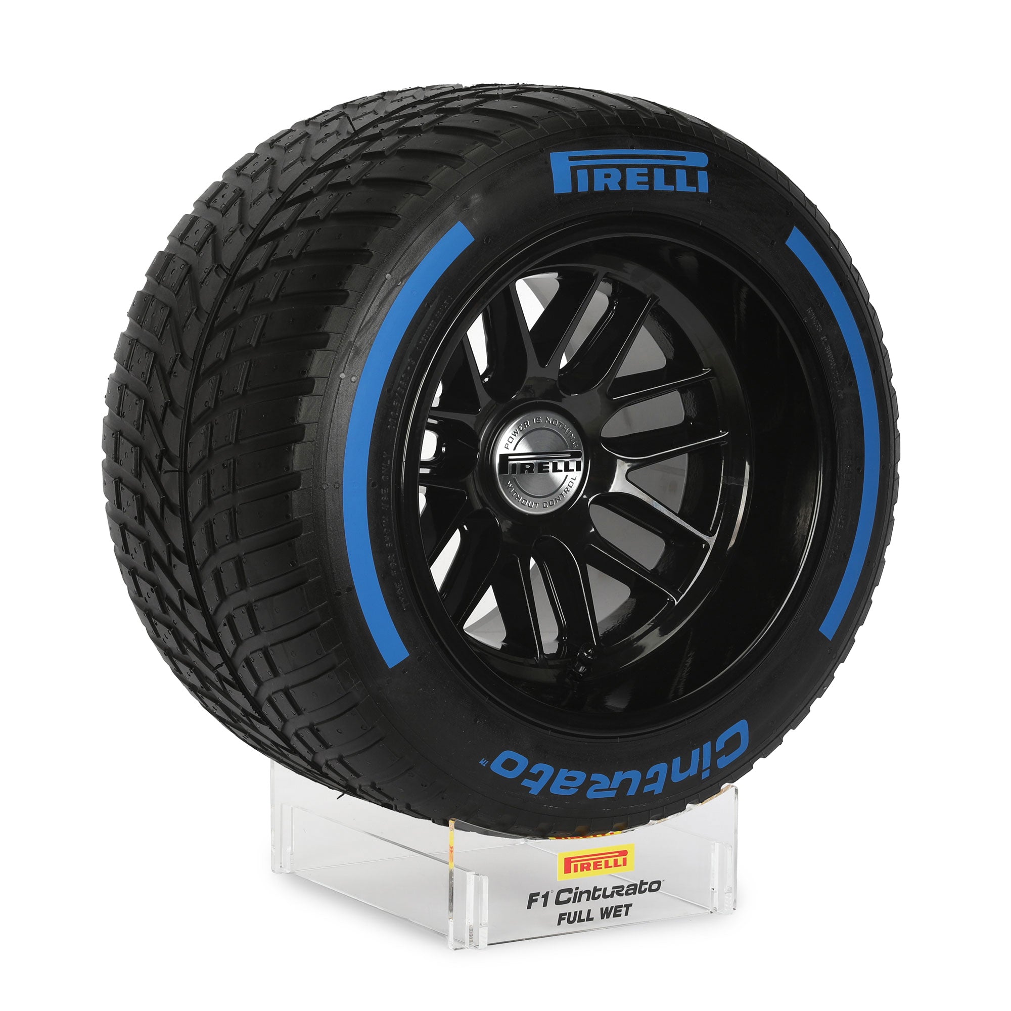 Pirelli Wind Tunnel Tyre - Blue Wet Compound