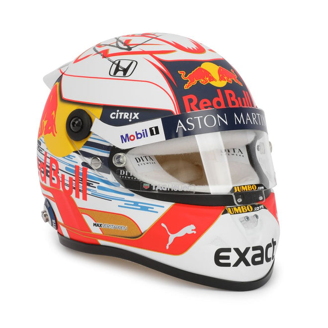 LOT 409 - Max Verstappen 2019 Signed 1.2 Scale Mini Helmet