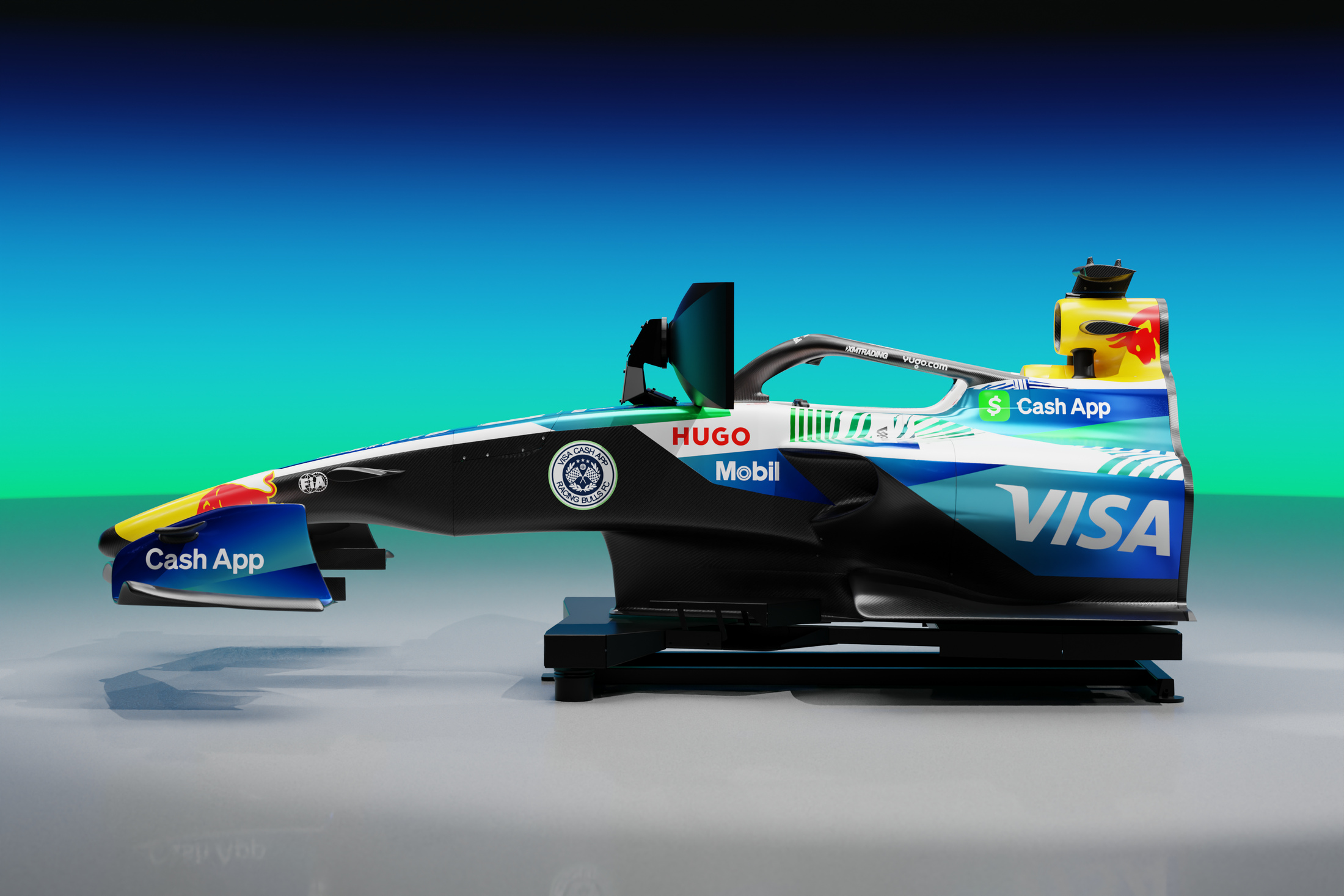 2026 VCARB FC Visa Cash App Racing Bulls Formula One ® Team Motion Simulator