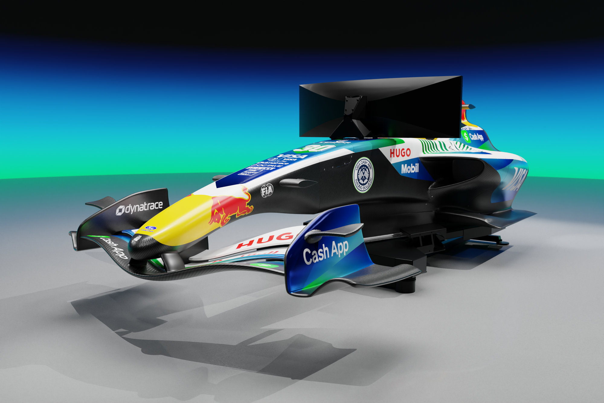 2026 VCARB FC Visa Cash App Racing Bulls Formula One ® Team Motion Simulator