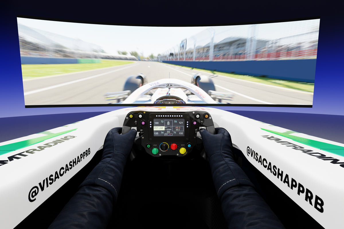 2026 VCARB FC Visa Cash App Racing Bulls Formula One ® Team Motion Simulator