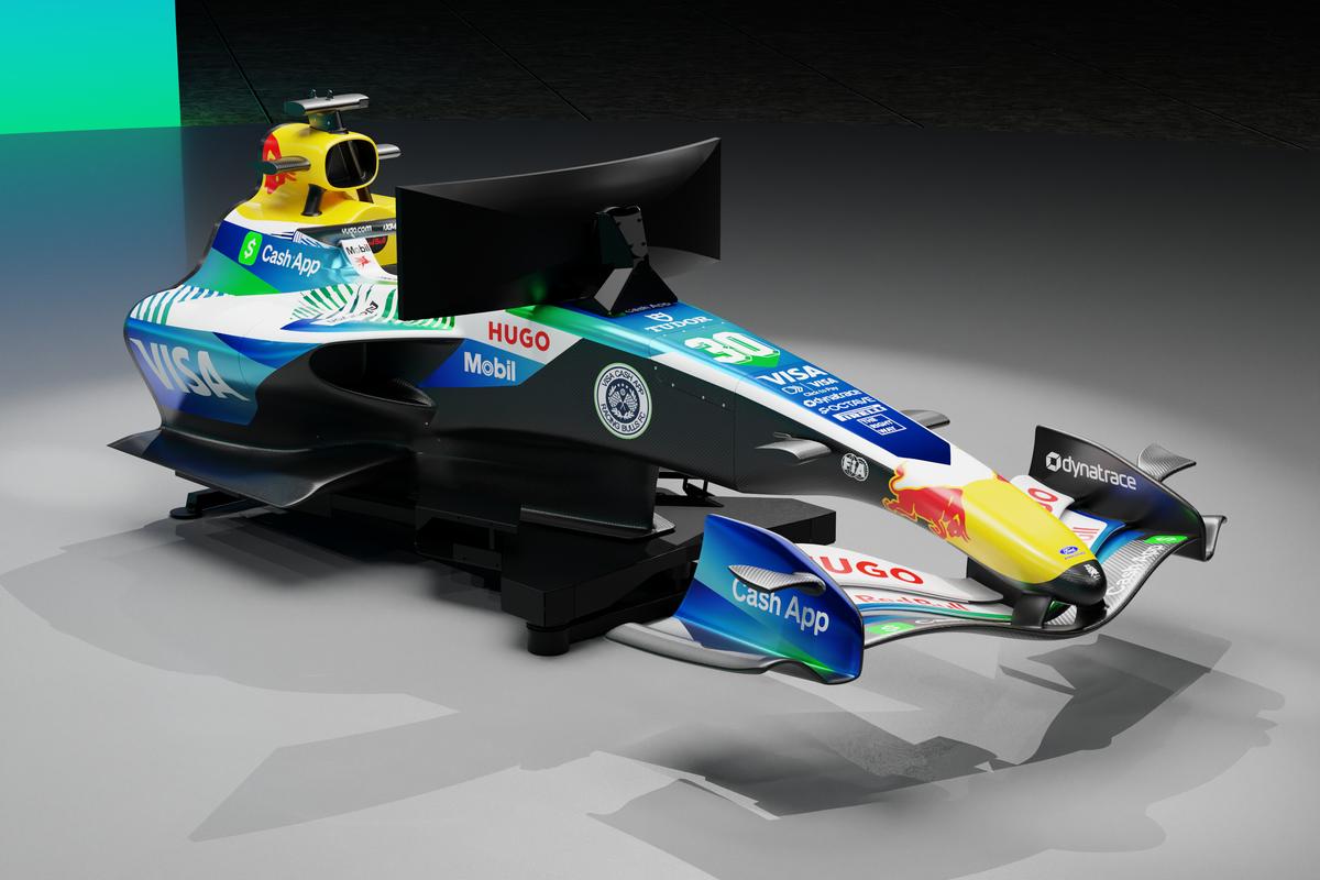 2026 VCARB FC Visa Cash App Racing Bulls Formula One ® Team Motion Simulator