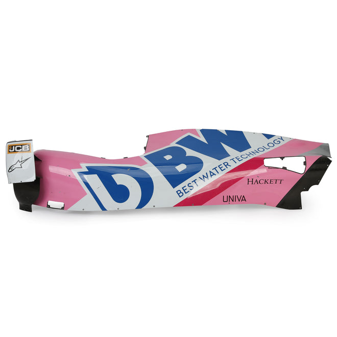 LOT 100 - Racing Point Race Used 2020 LH Sidepod
