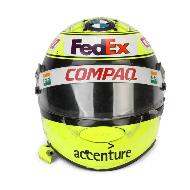 Season Launch LOT 416 - Ralf Schumacher 2001 Used Williams Helmet