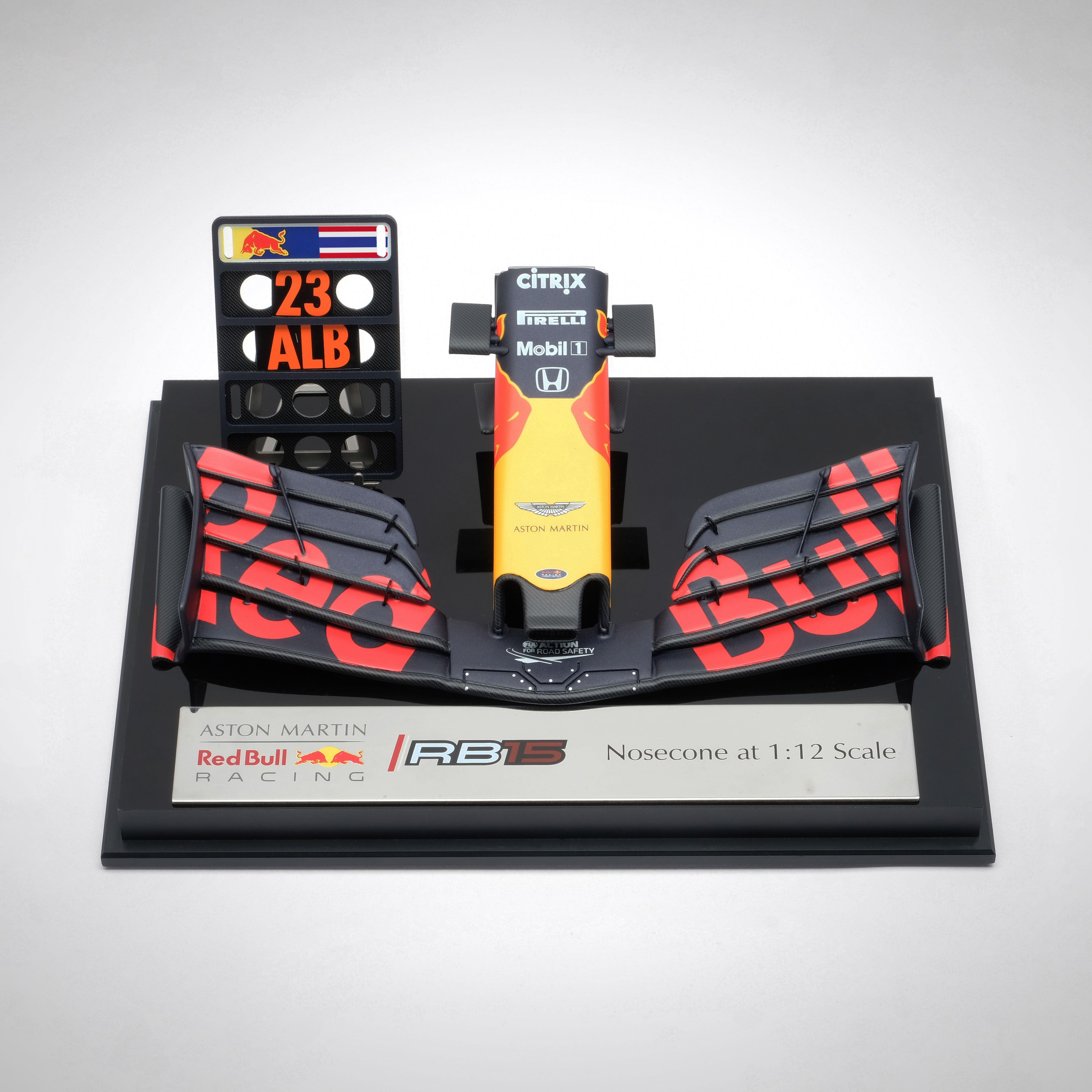 Alex Albon 2019 Oracle Red Bull Racing RB15 1:12 Scale Model Nosecone