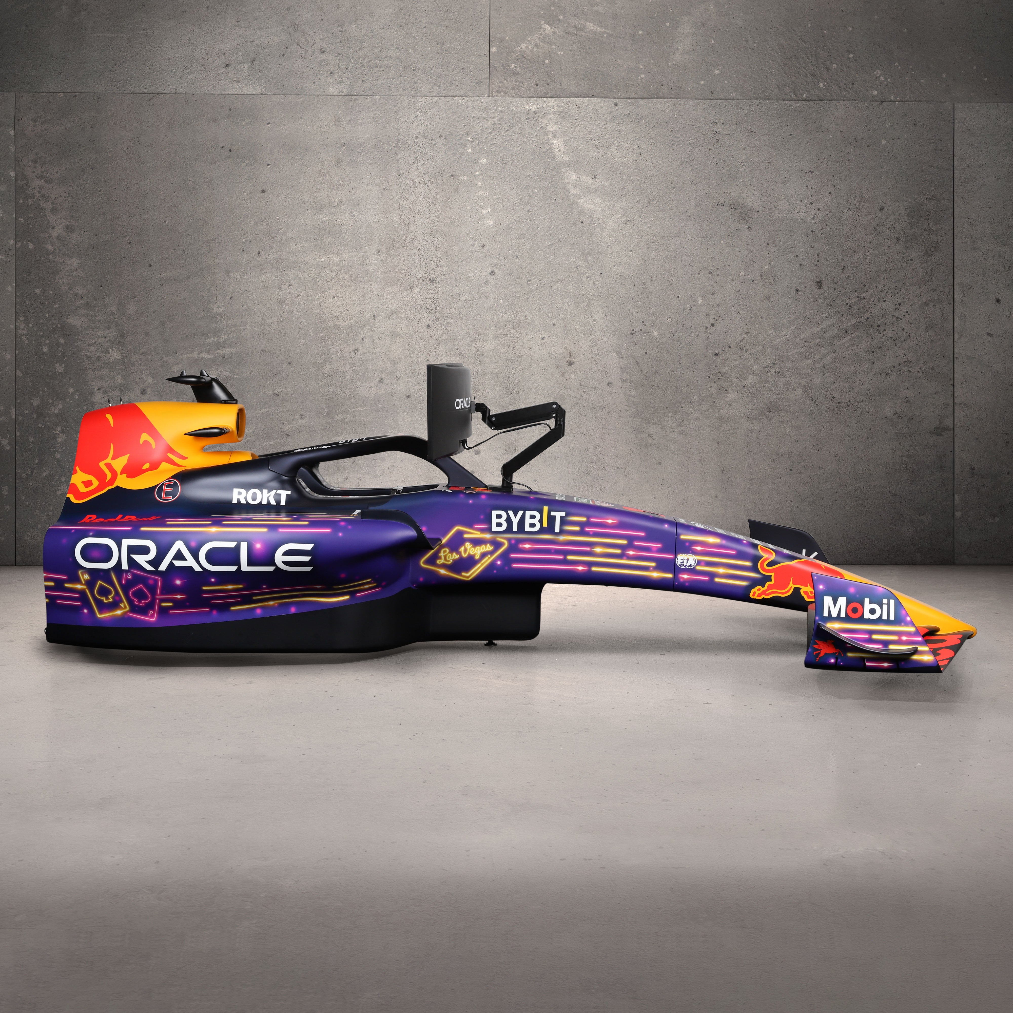 Las Vegas Edition Oracle Red Bull Racing RB19 F1 Team Simulator