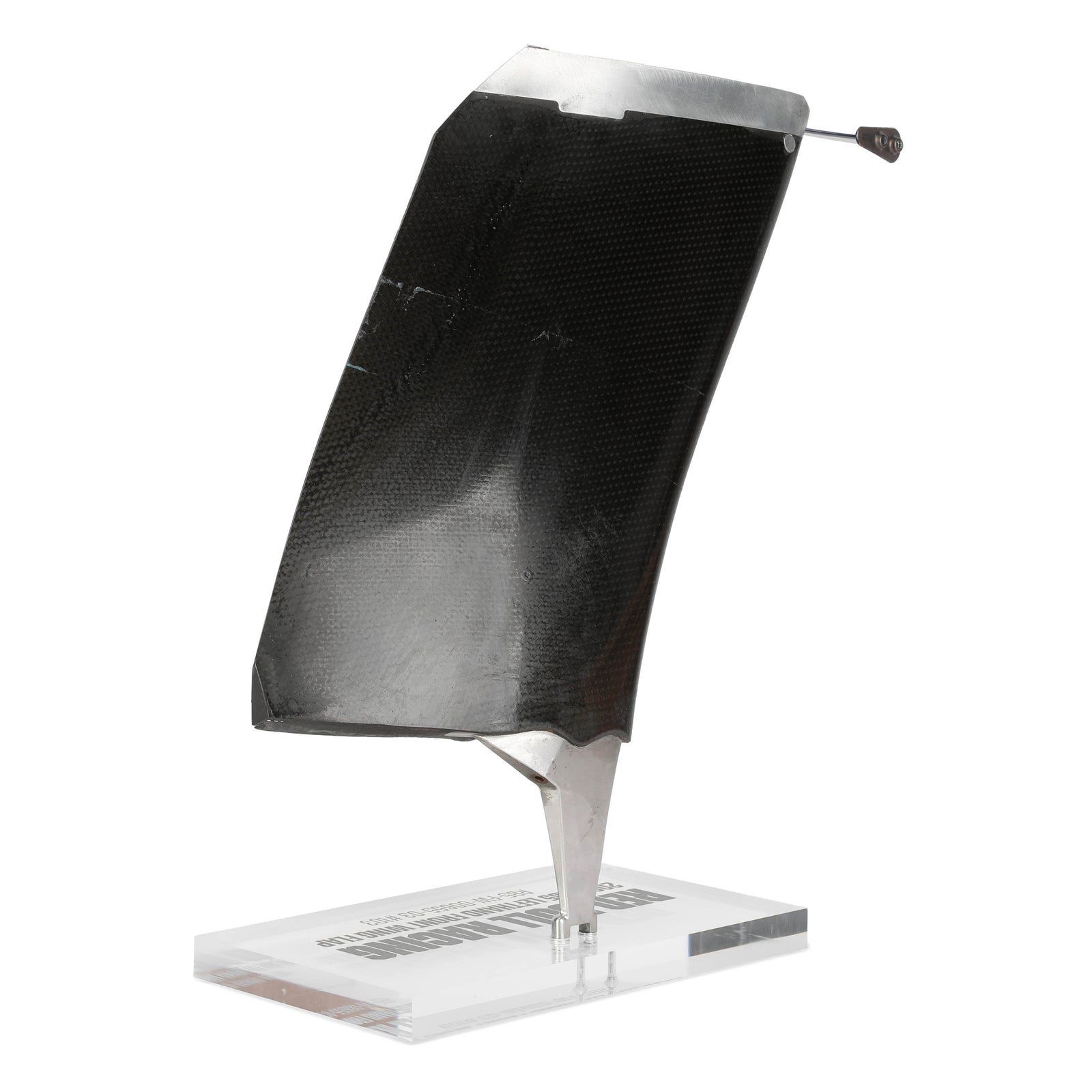 Auction LOT 052 - Red Bull 2009 RB5 Used Front Wing Flap on Display LH