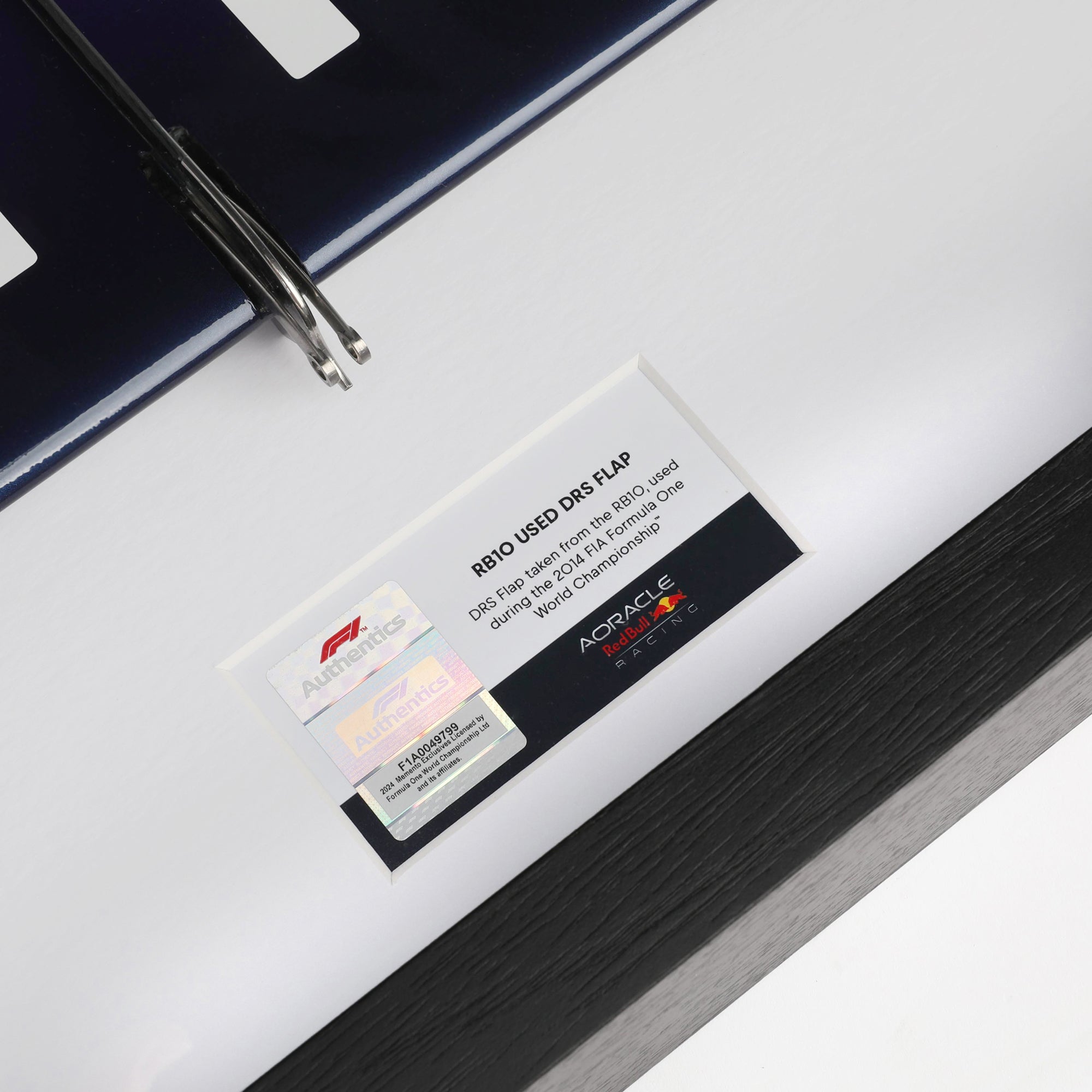 Infiniti Red Bull Racing Grand Prix Used DRS Flap – 2014 Formula One Season