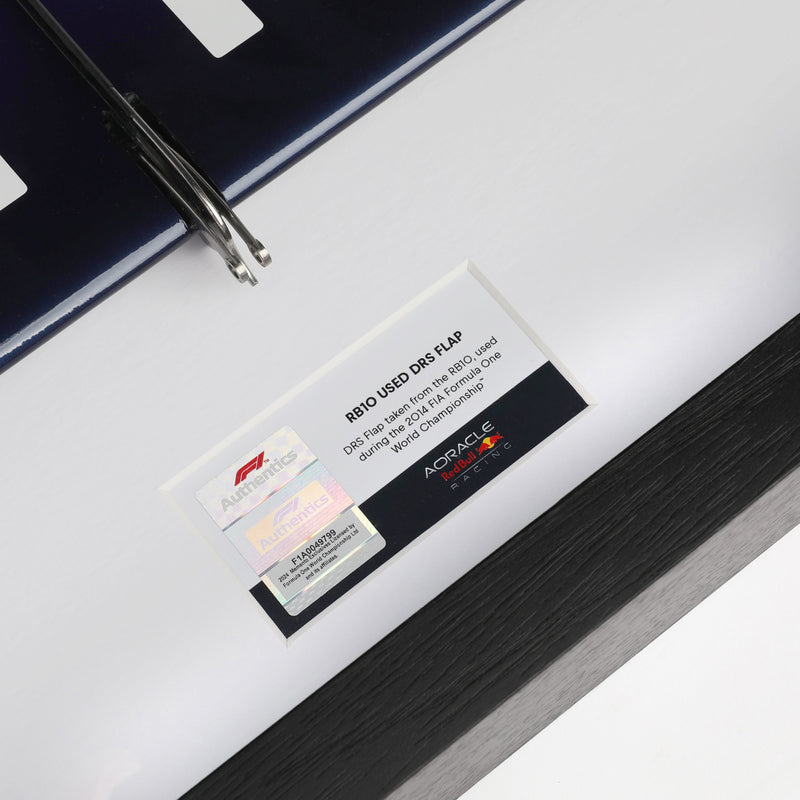 Infiniti Red Bull Racing Grand Prix Used DRS Flap – 2014 Formula One Season