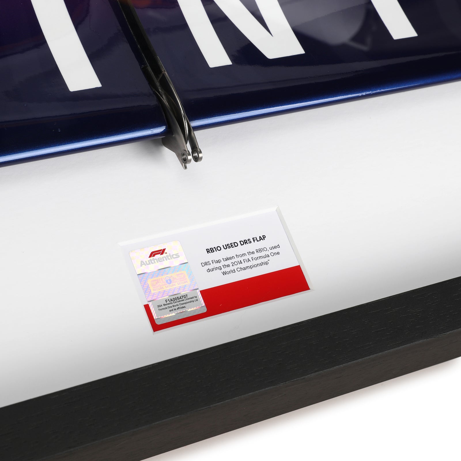 LOT 656 - Infiniti Red Bull Racing Grand Prix Used DRS Flap – 2014 Formula One Season