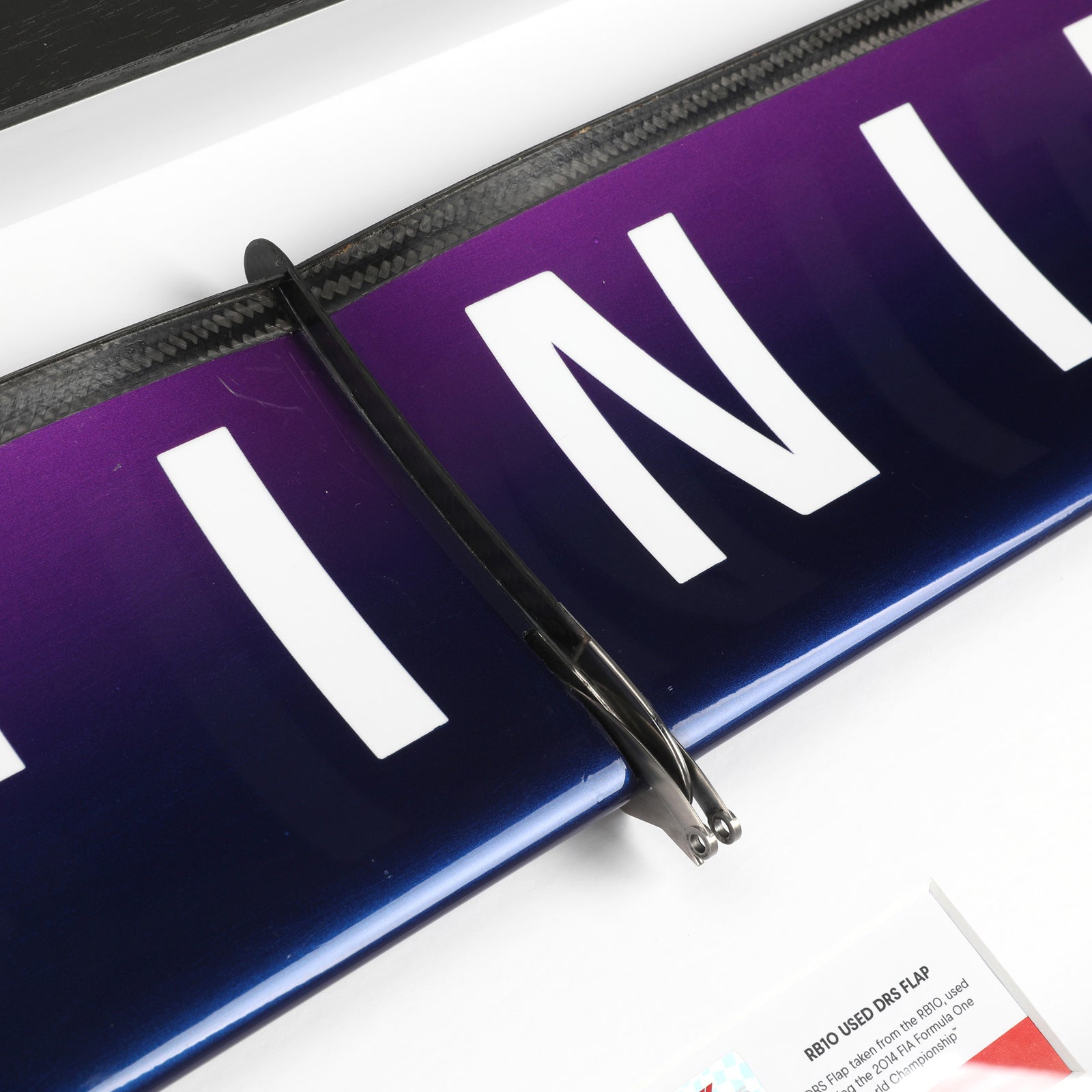 LOT 656 - Infiniti Red Bull Racing Grand Prix Used DRS Flap – 2014 Formula One Season