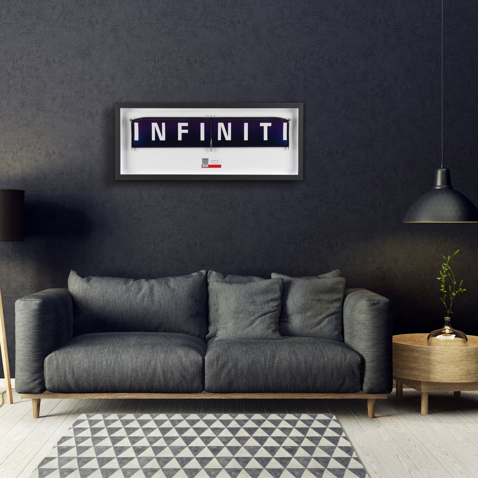 LOT 656 - Infiniti Red Bull Racing Grand Prix Used DRS Flap – 2014 Formula One Season