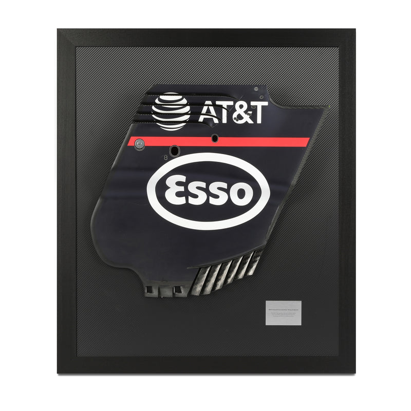 Red Bull Racing 2018 Grand Prix Used Left-Hand Rear Wing Endplate