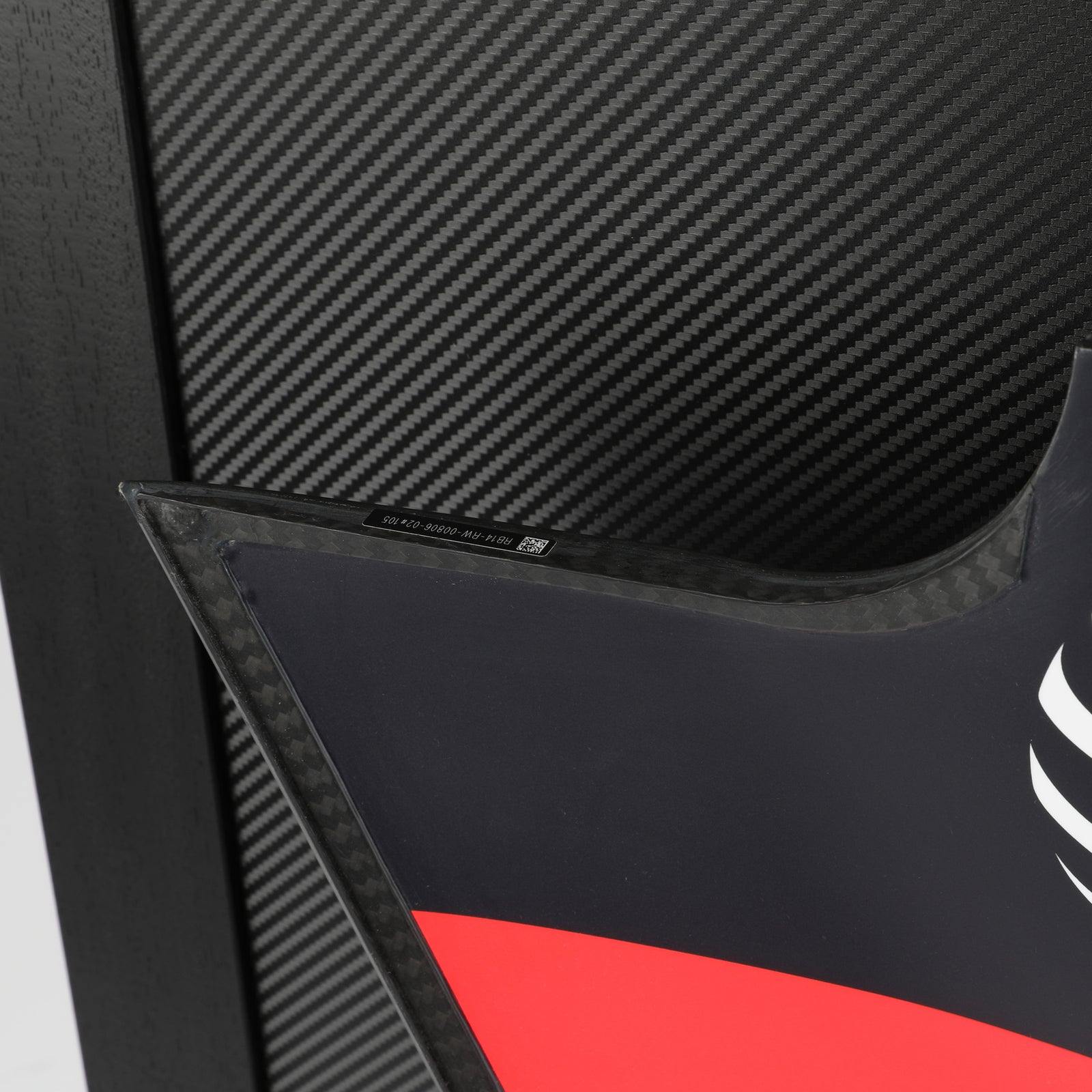 Red Bull Racing 2018 Grand Prix Used Right-hand ‘ESSO Red’ Rear Wing Endplate