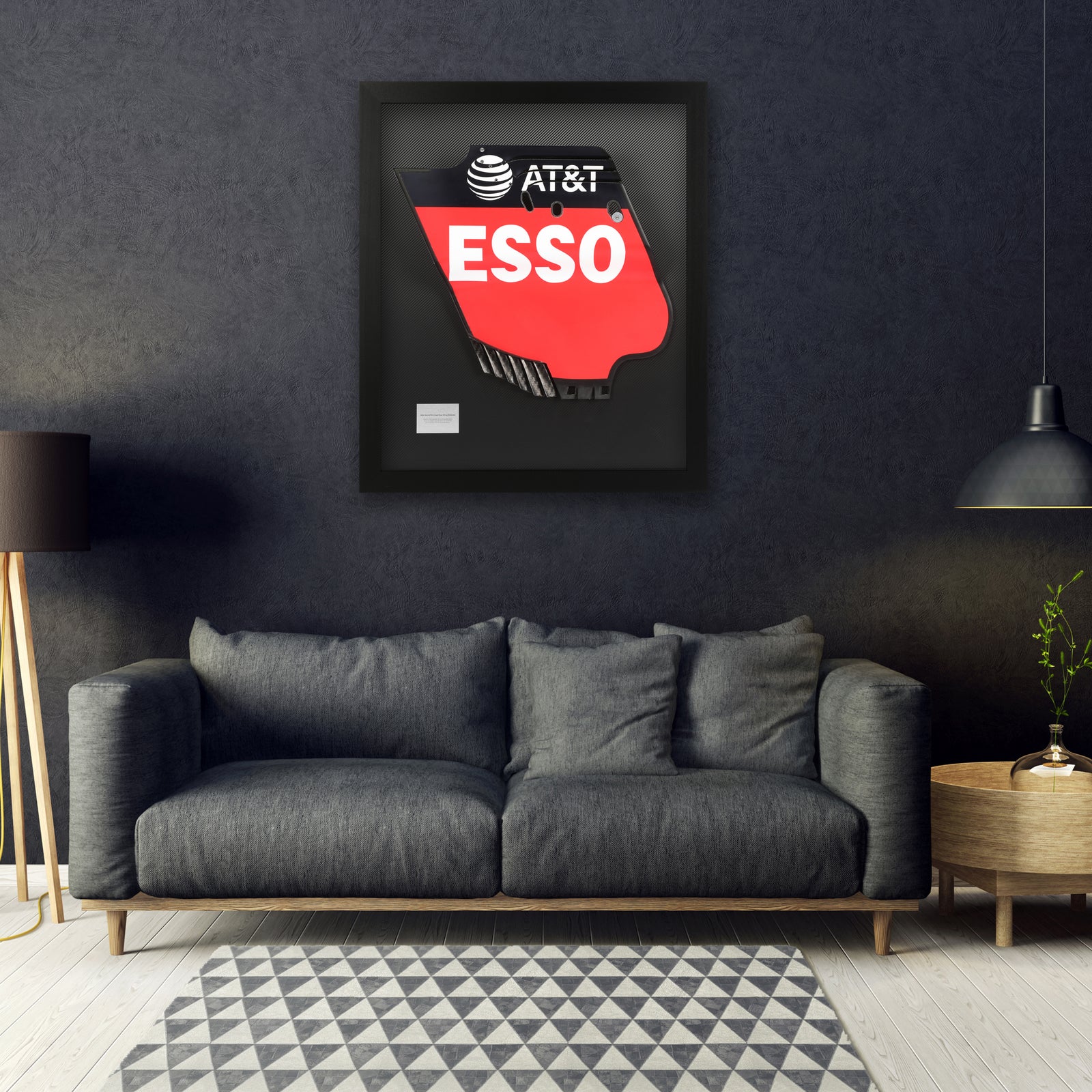 Red Bull Racing 2018 RB14 Grand Prix Used Right-Hand Rear Wing End Plate