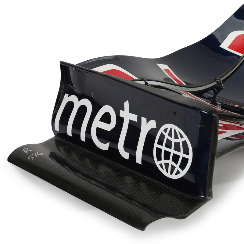 Red Bull Racing 2007 RB3 Grand Prix Used Front Wing Assembly