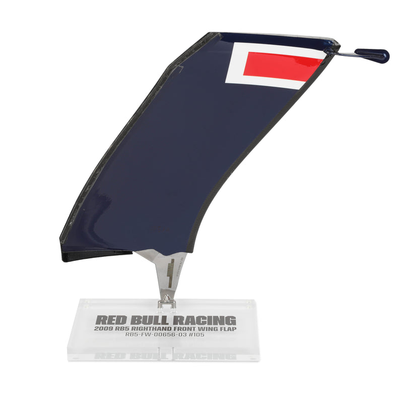 Red Bull 2009 RB5 Used Front Wing Flap on Display RH
