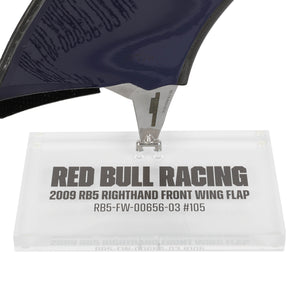 Red Bull 2009 RB5 Used Front Wing Flap on Display RH
