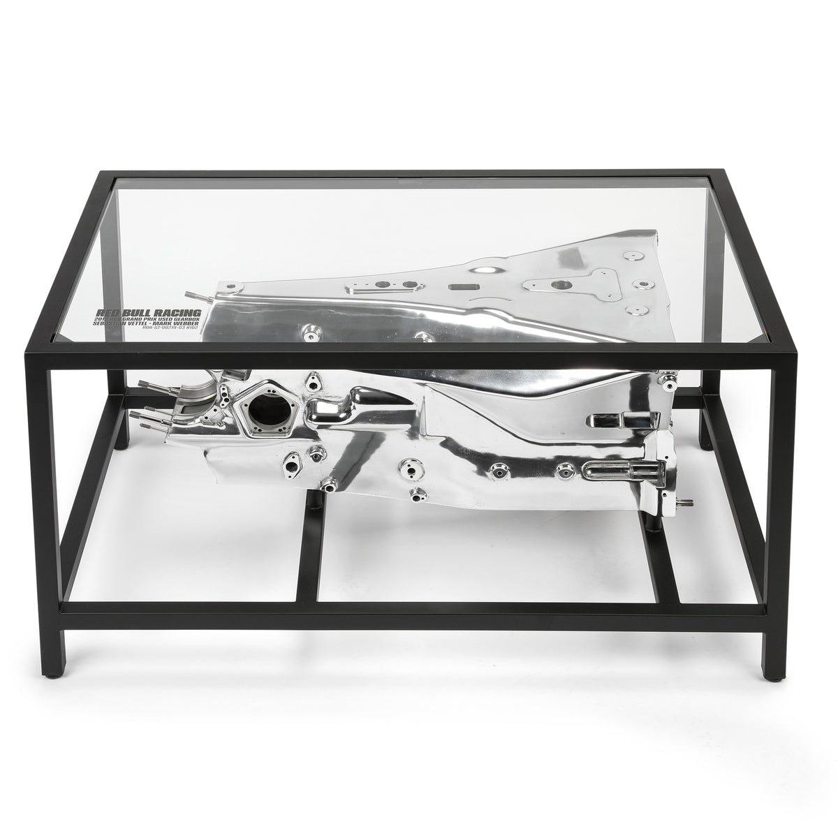 Red Bull Racing 2012 Chrome Plated RB8 Grand Prix Used Gearbox Table ...