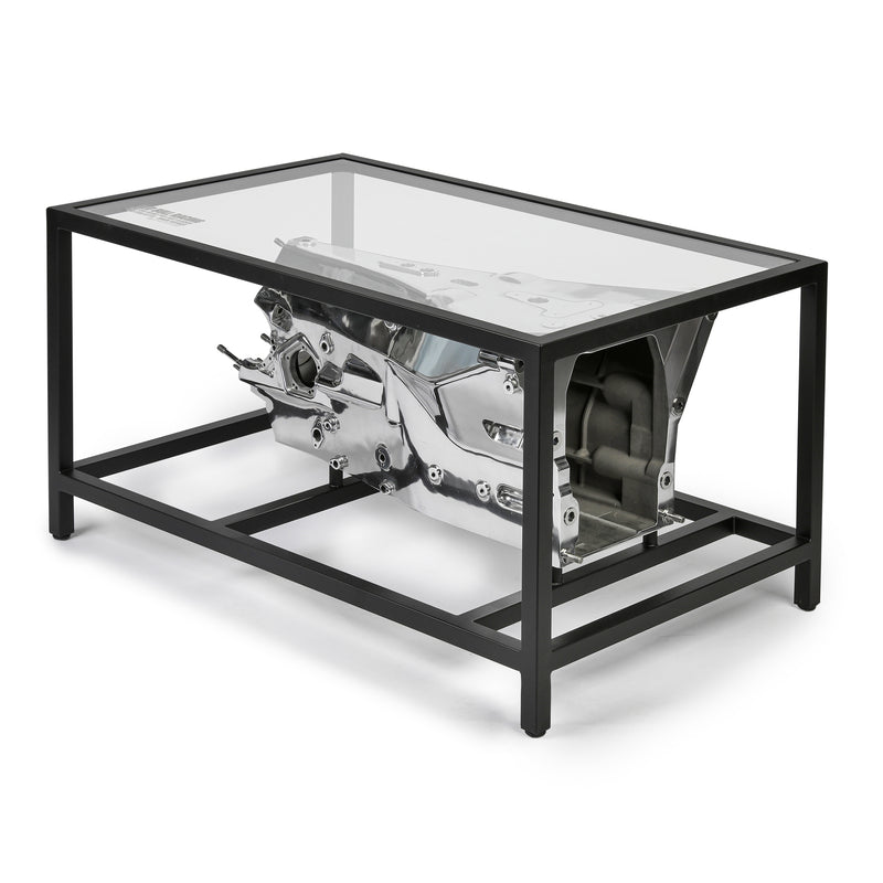 Red Bull Racing 2012 Chrome Plated RB8 Grand Prix Used Gearbox Table