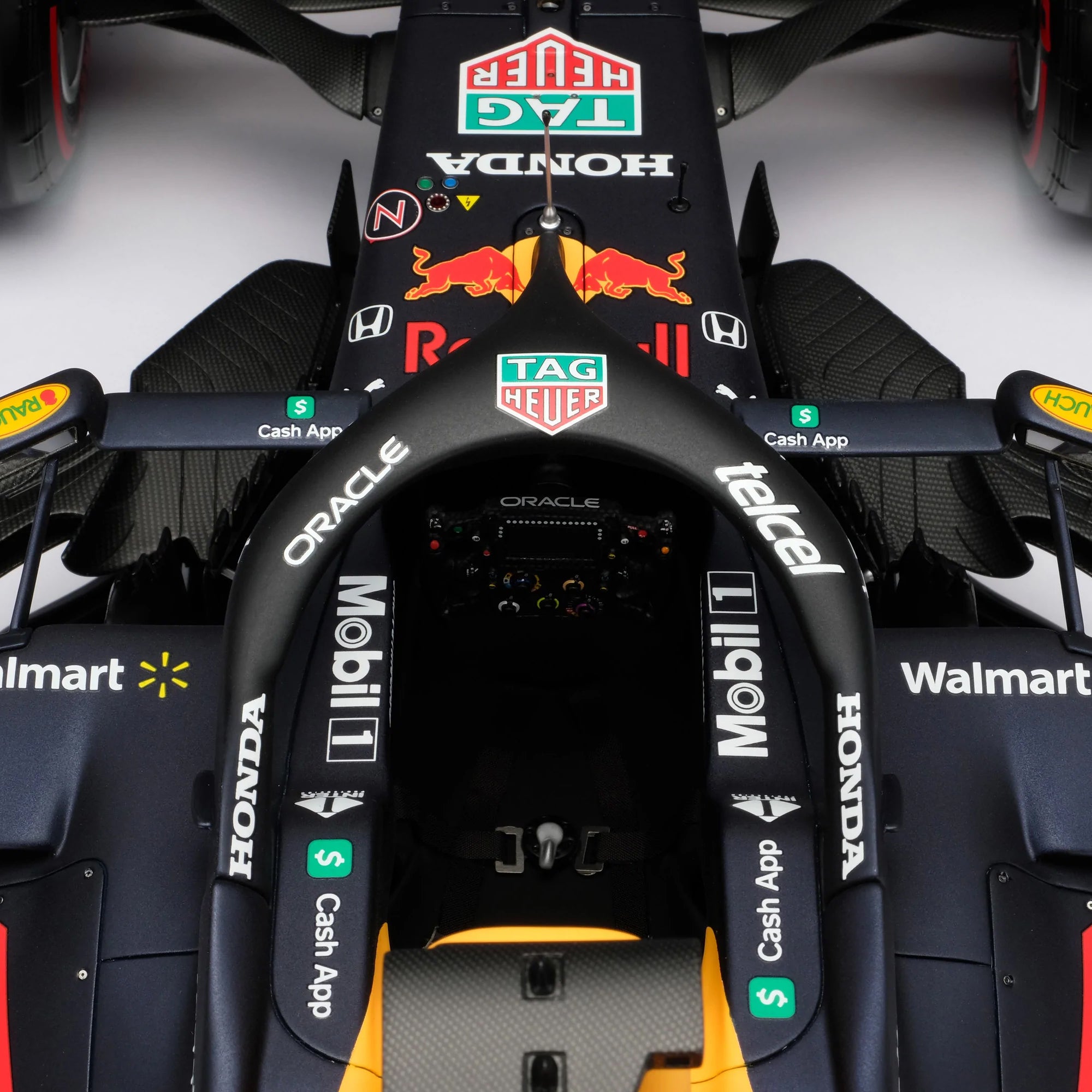 Max Verstappen 2021 Oracle Red Bull Racing RB16B 1:18 Scale Model – Abu Dhabi GP