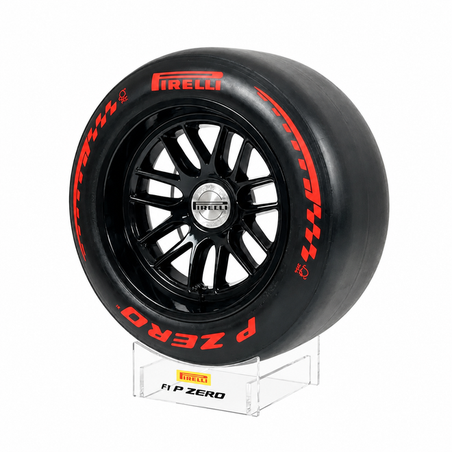 Pirelli 2026 Wind Tunnel Tyre - Red Compound