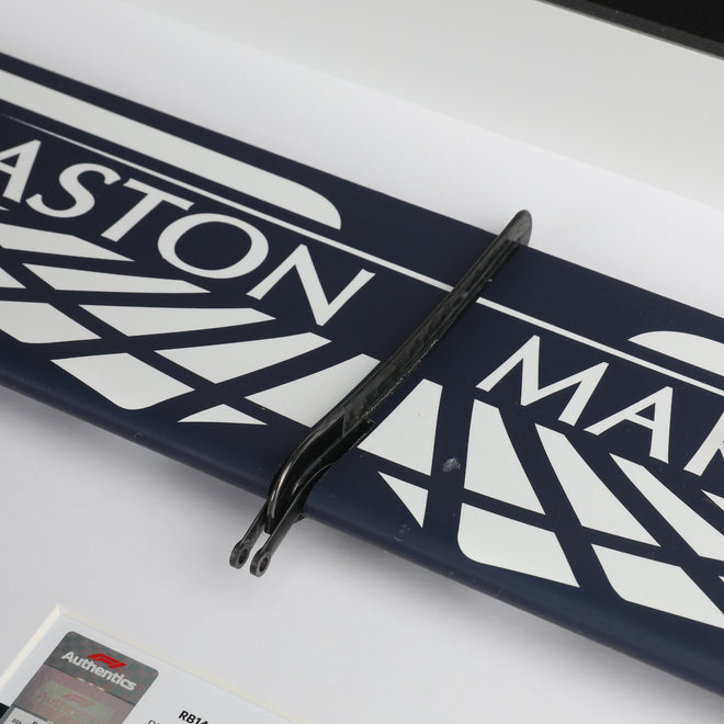 LOT 623 - Red Bull Racing 2018 RB14 DRS Flap Aston Martin Branding S/N RW00635-01#104