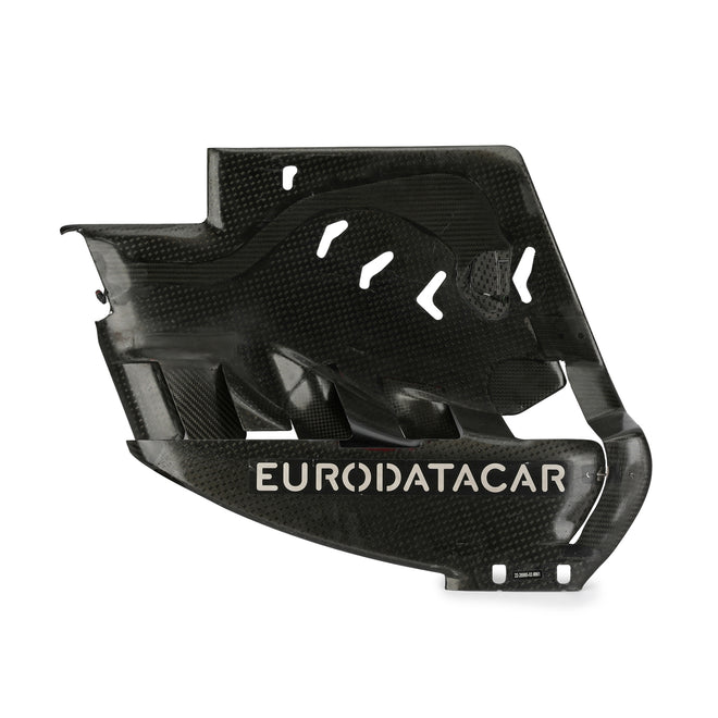 LOT 638 - Renault R.S.19 2019 Race Used Left Hand Rear Wing Endplate - Black EuroDataCar Branding