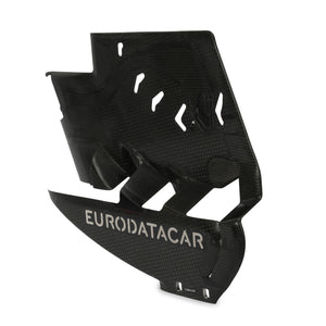 LOT 030 - Renault R.S.19 2019 Race Used Left Hand Rear Wing Endplate - Black EuroDataCar Branding