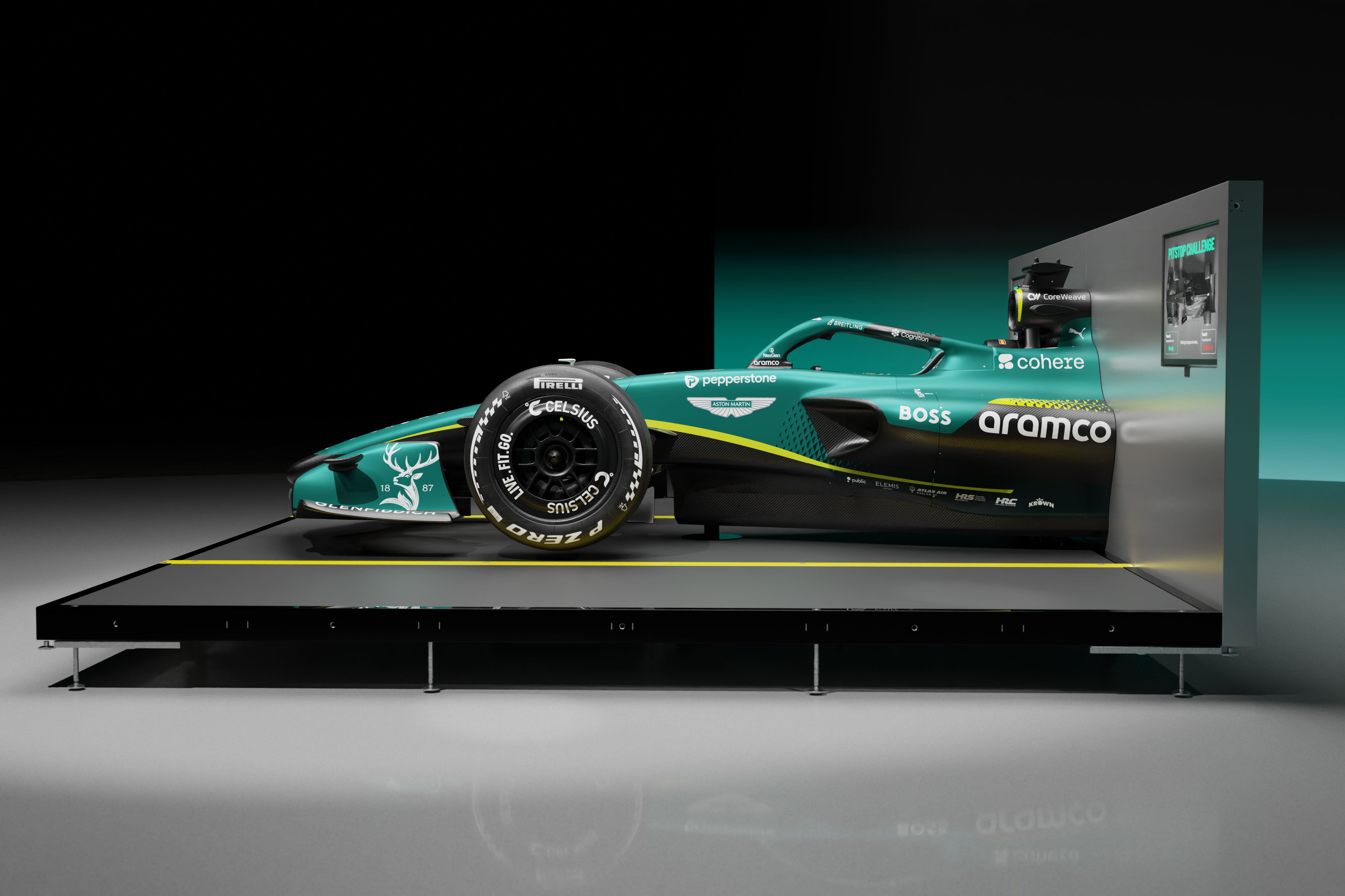 Pit Stop Rig Aston Martin Aramco 2026 | F1 Authentics