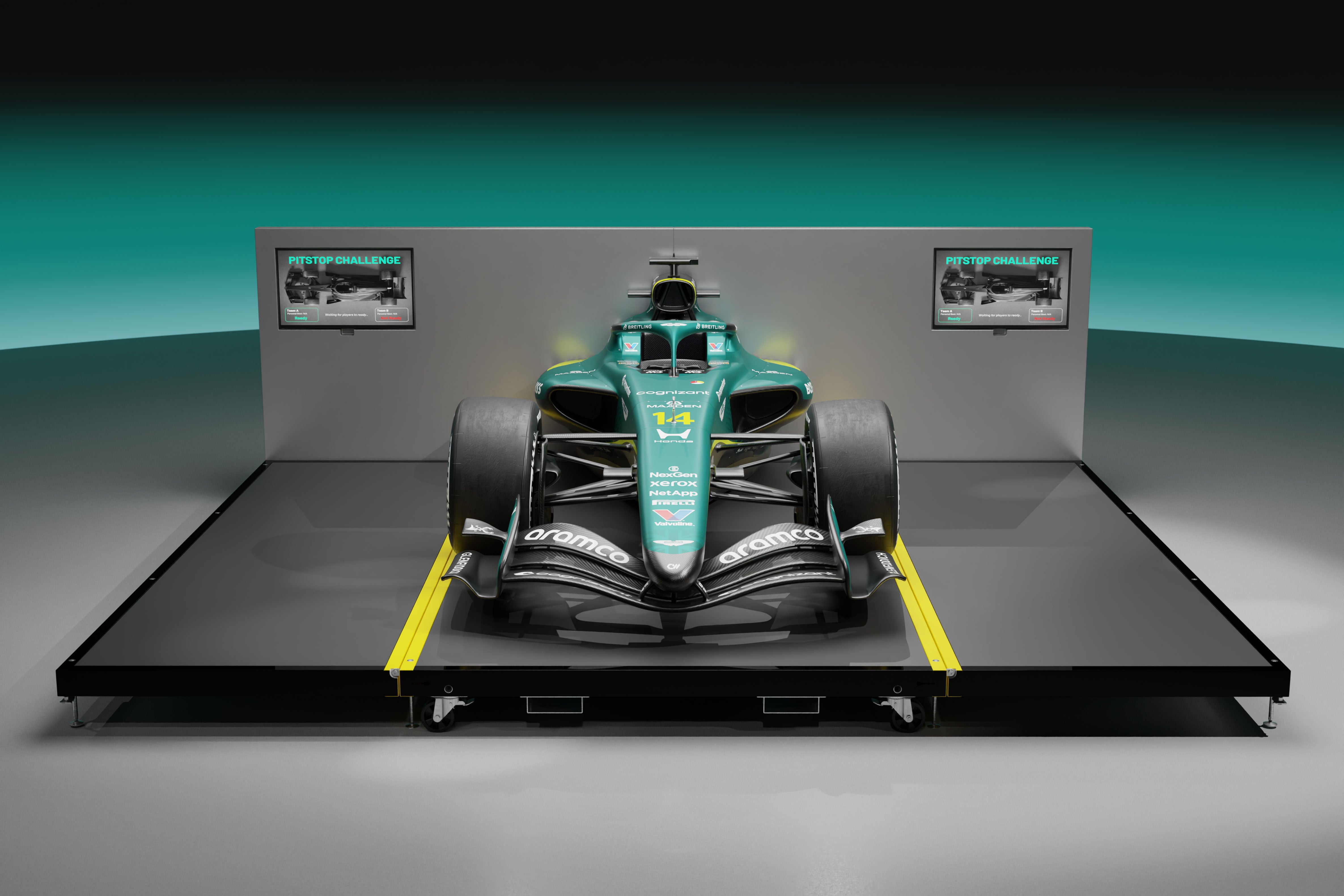Pit Stop Rig Aston Martin Aramco 2026 | F1 Authentics
