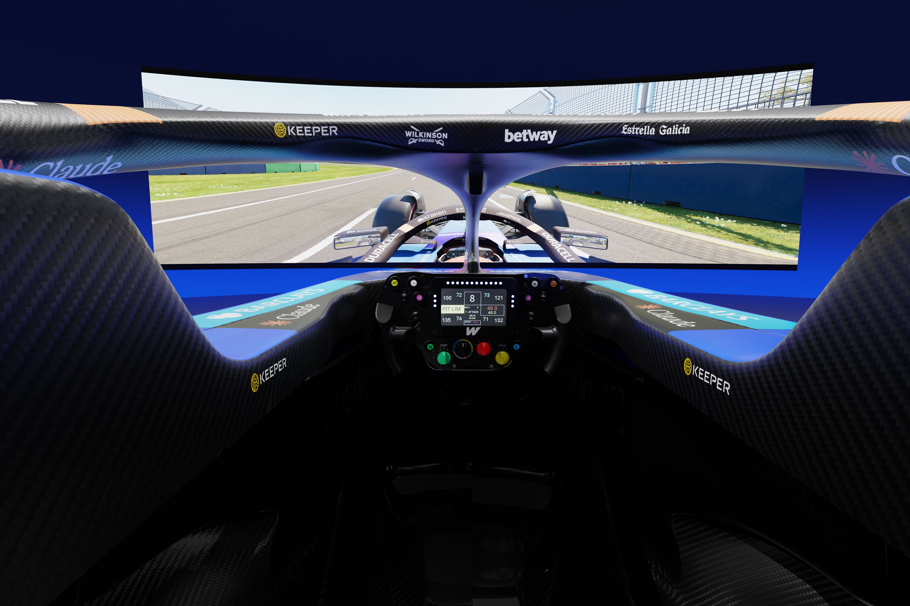 2026 Atlassian Williams Formula One Team Simulator – F1 Authentics