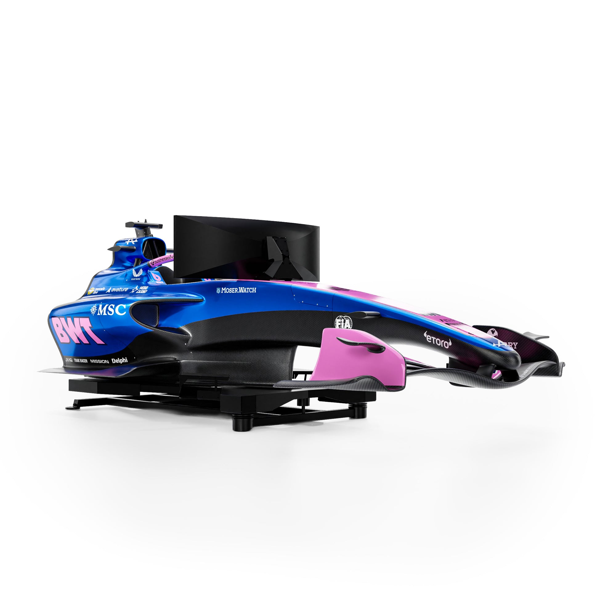 BWT Alpine F1 Team simulator 2026 full racing cockpit immersive motorsport driving experience