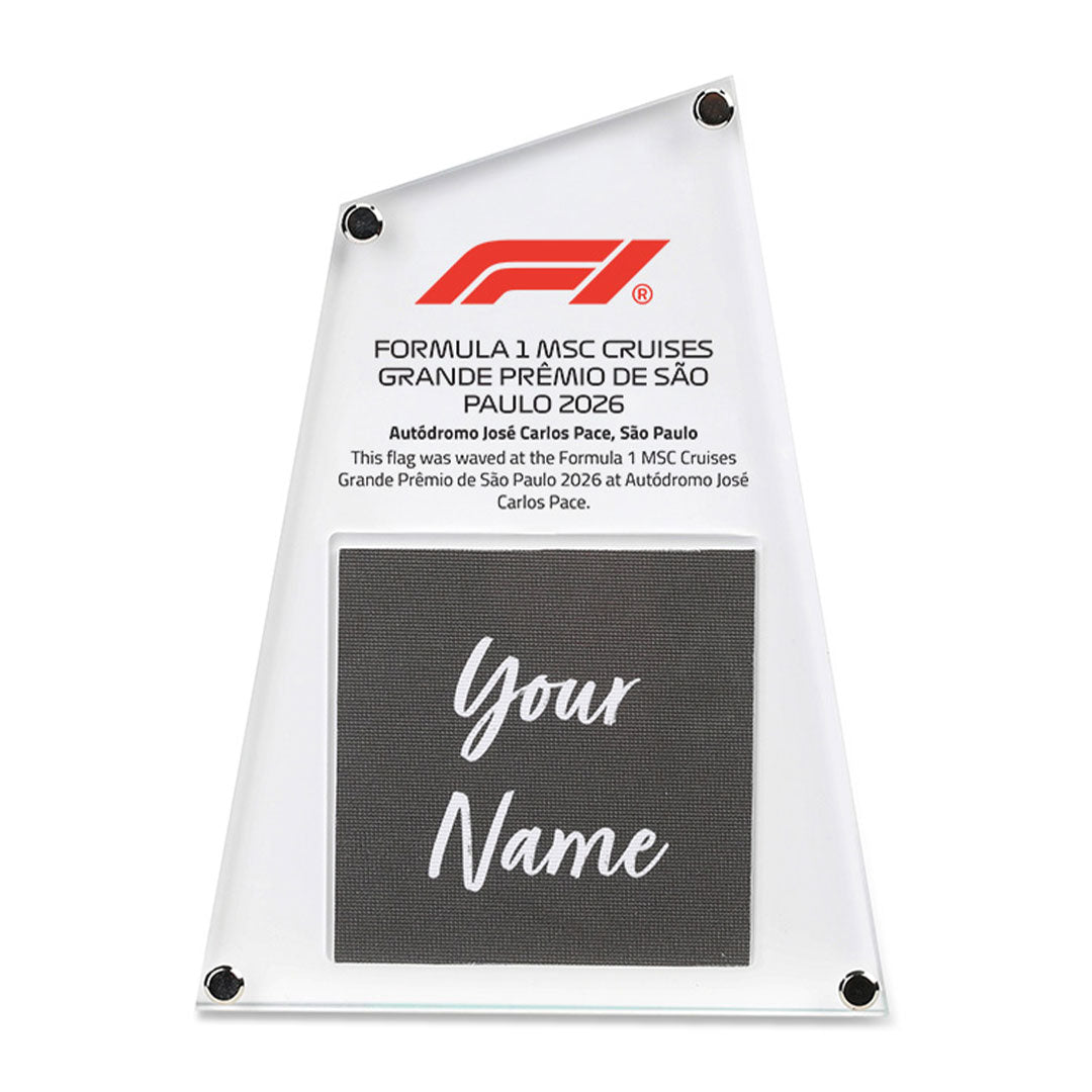 Sao Paulo GP 2026 Personalised ® Flag