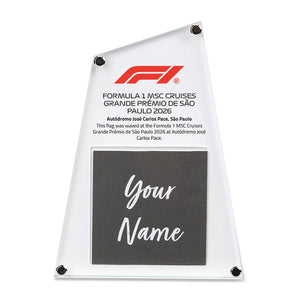 Sao Paulo GP 2026 - Personalised F1® Flag