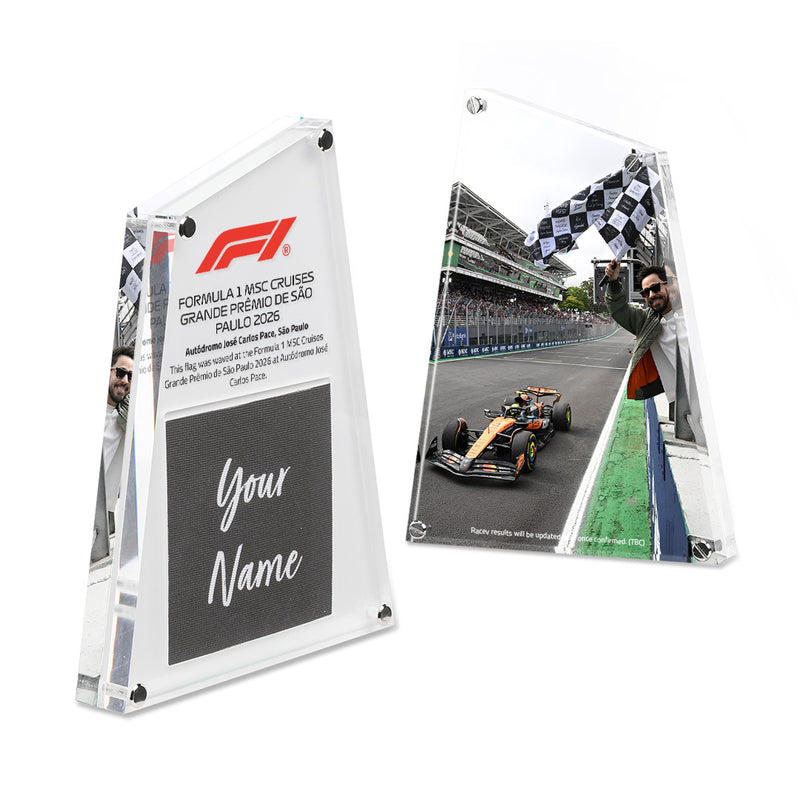 Sao Paulo GP 2026 - Personalised F1® Flag