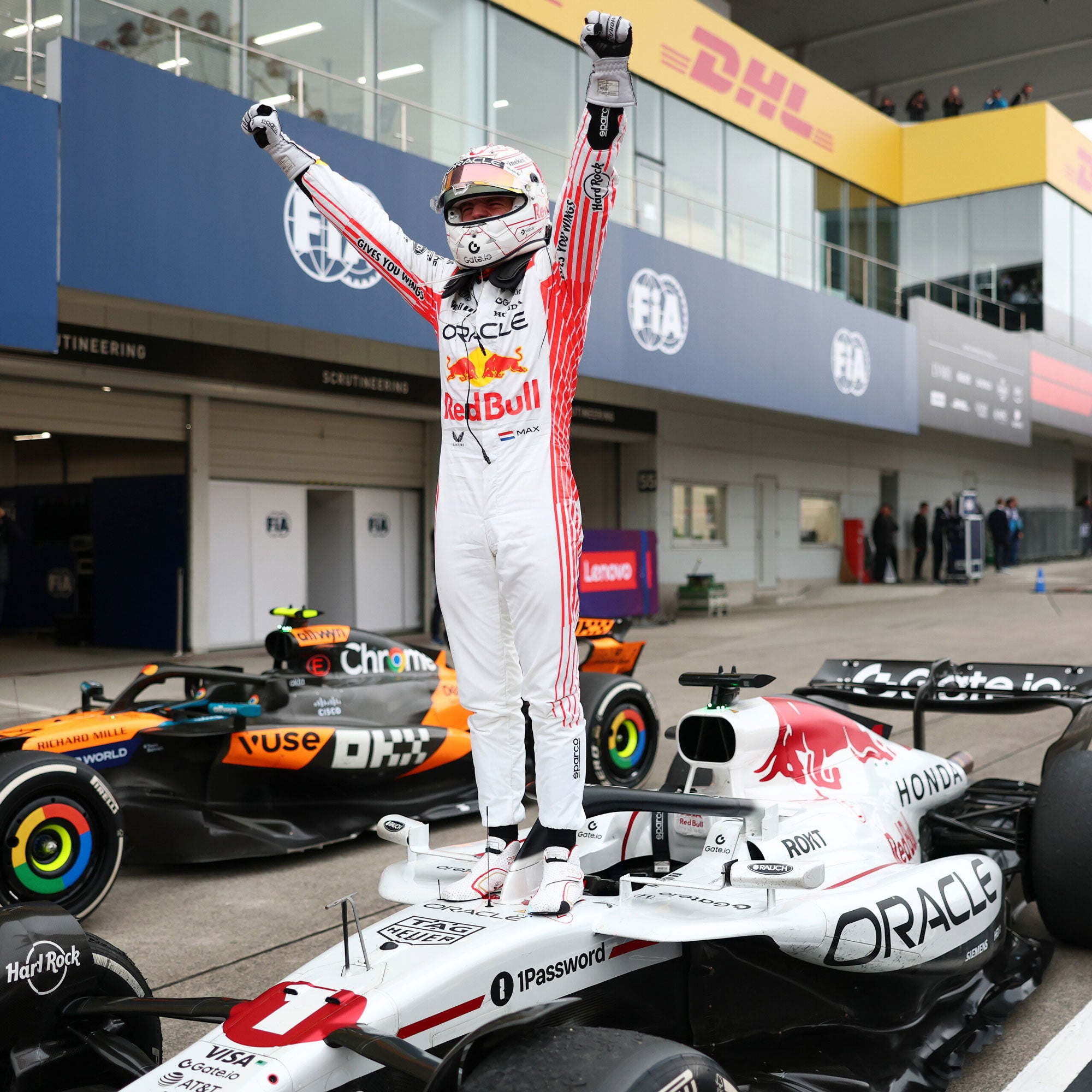 Max Verstappen 2025 Oracle Red Bull Race Suit - Japanese GP – F1