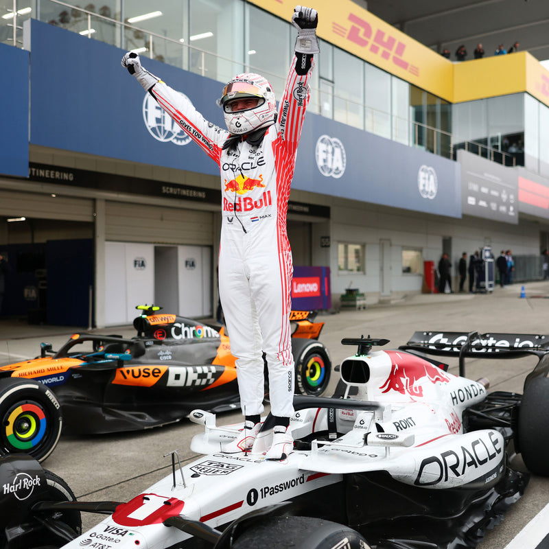Max Verstappen 2025 Oracle Red Bull Race Suit - Japanese GP