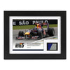 Limited Edition Sebastian Vettel 2010 Red Bull Racing 'Original Red Bull' Bodywork & Photo
